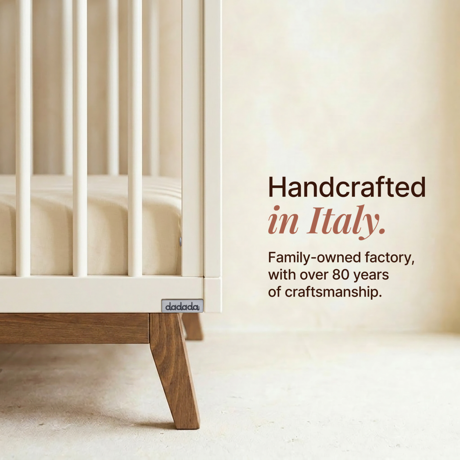 dadada Soho 3-in-1 Convertible Crib
