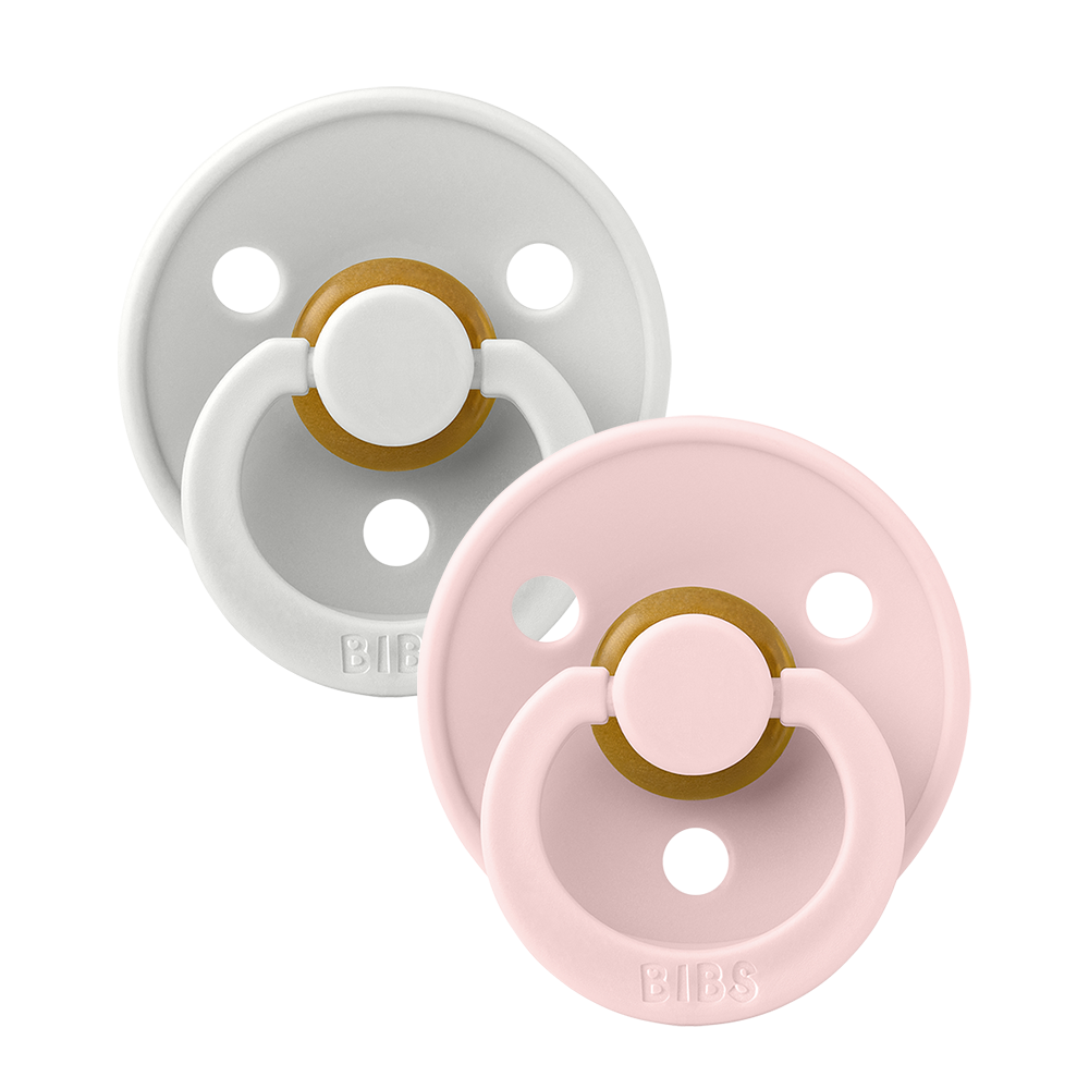 BIBS Pacifier Original Colour Latex - 2 Pack