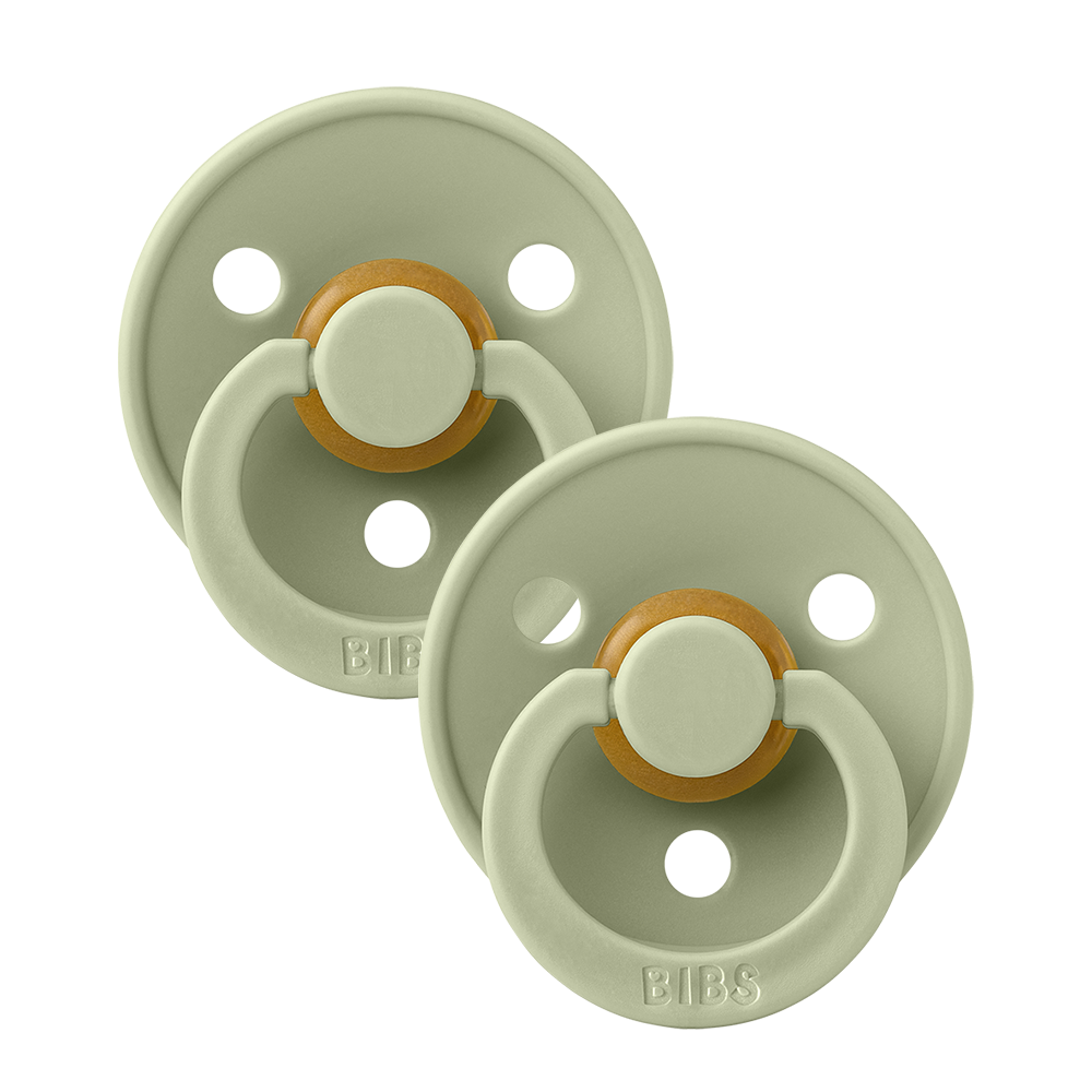 BIBS Pacifier Original Colour Latex - 2 Pack