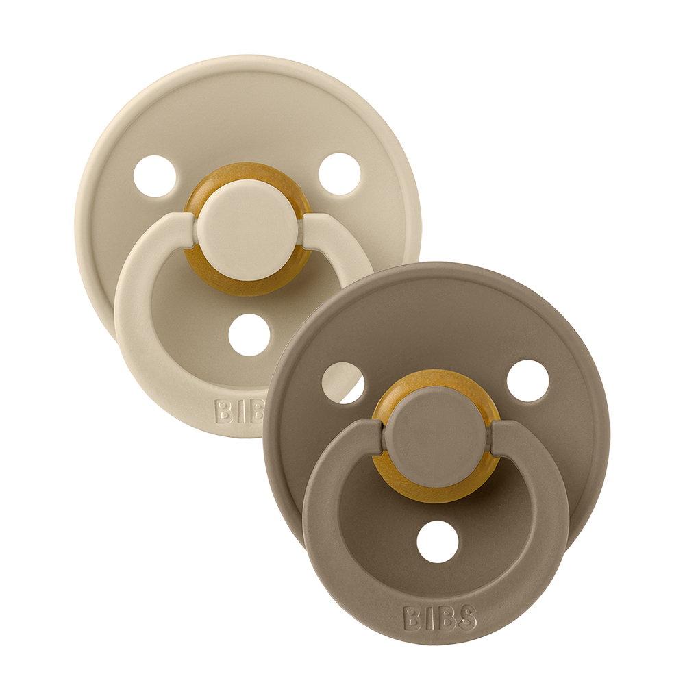 BIBS Pacifier Original Colour Latex - 2 Pack