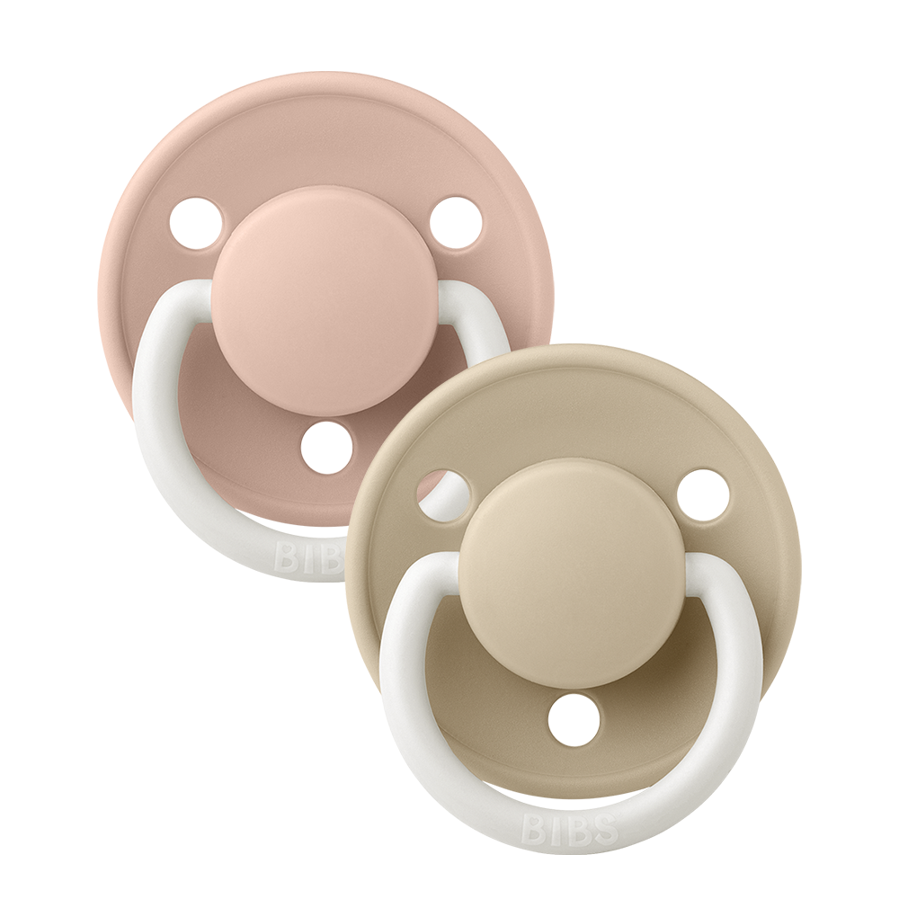 BIBS Pacifier De Lux Silicone - 2 Pack