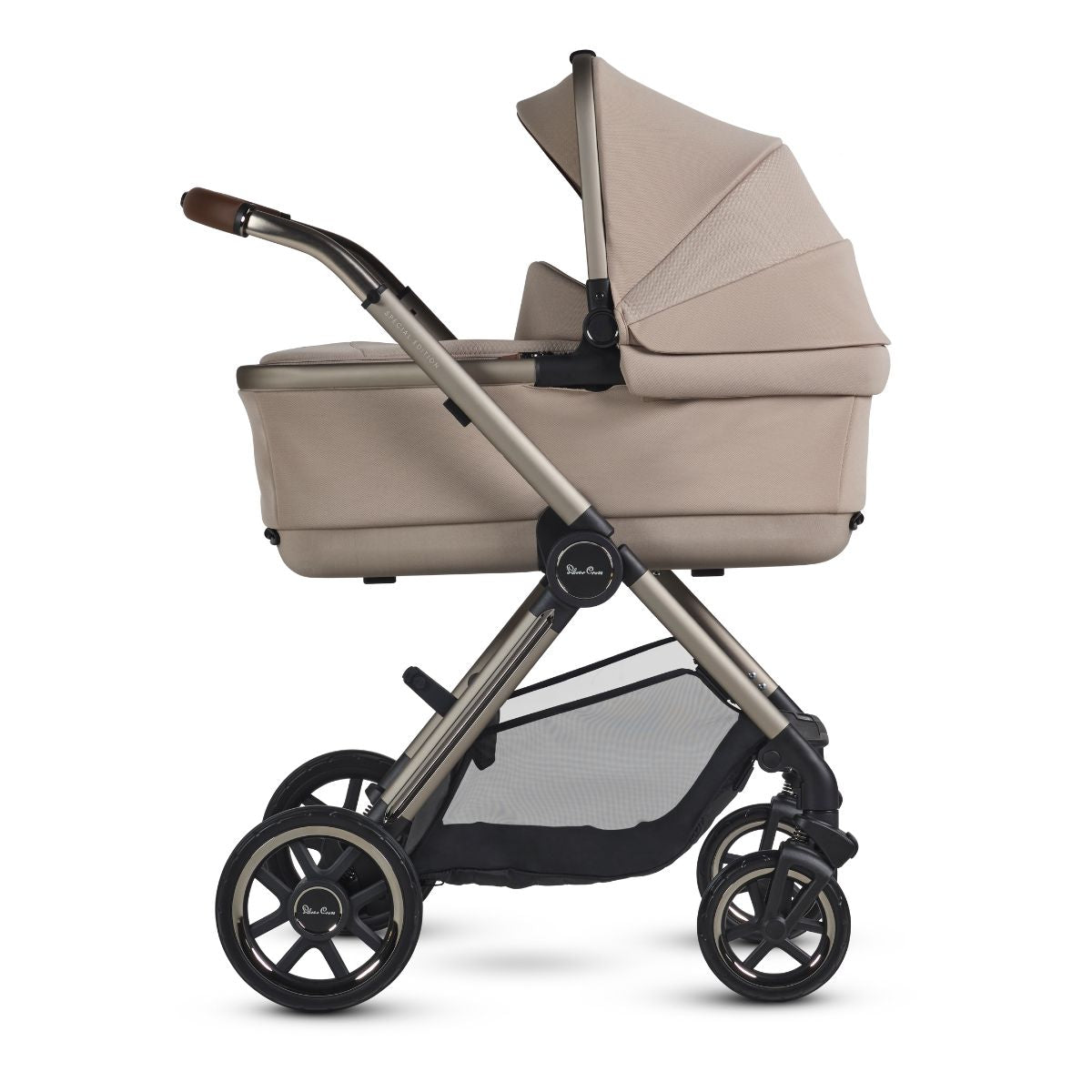 Silver Cross Reef 2 Multi-terrain Modular Stroller + Folding Bassinet Bundle