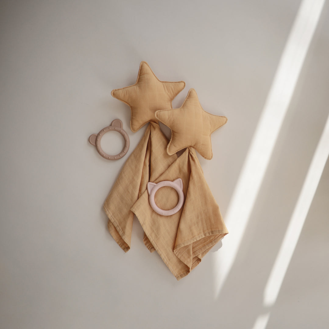 Mushie Star / Moon Lovey Blanket