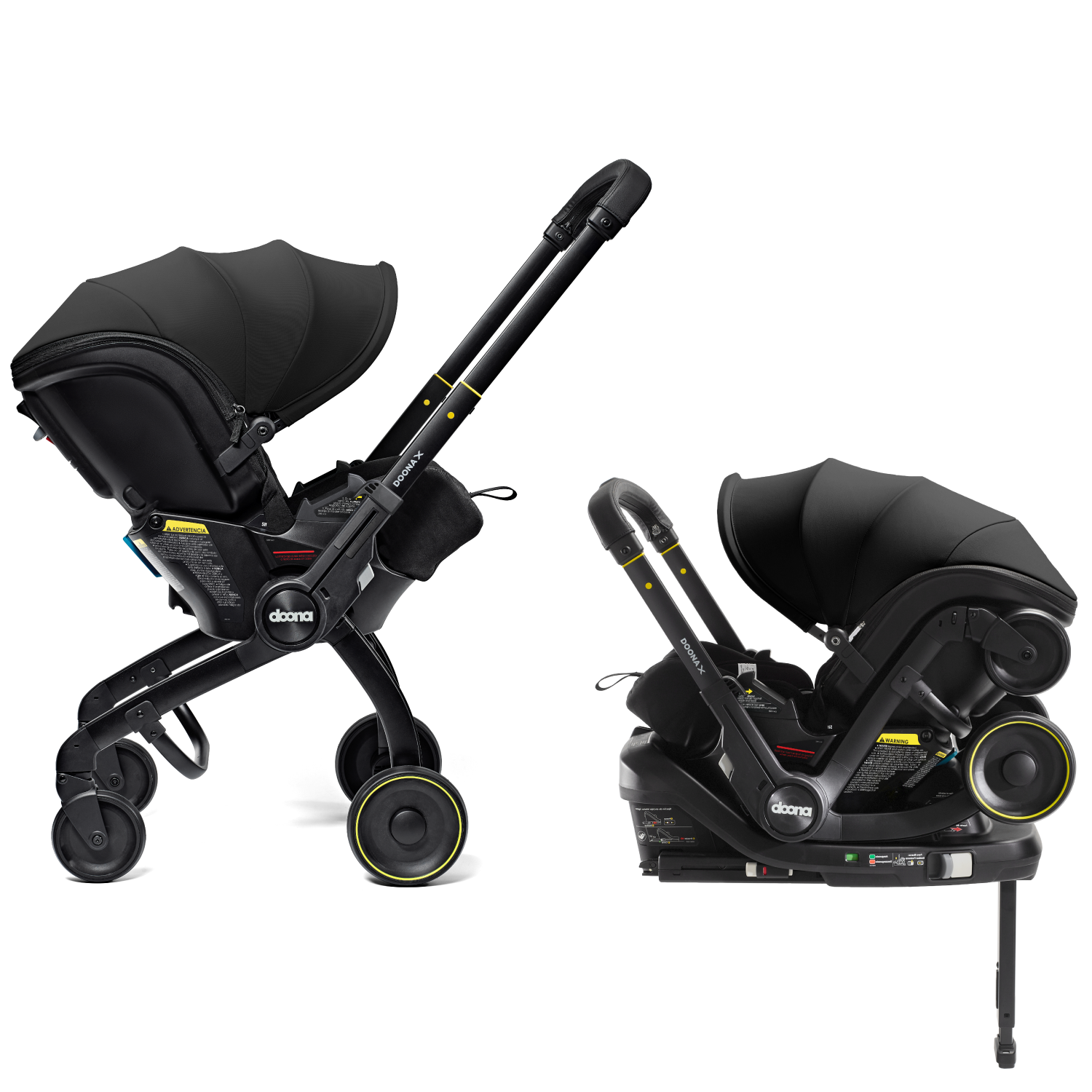 Doona X Infant Car Seat Stroller & Latch Base