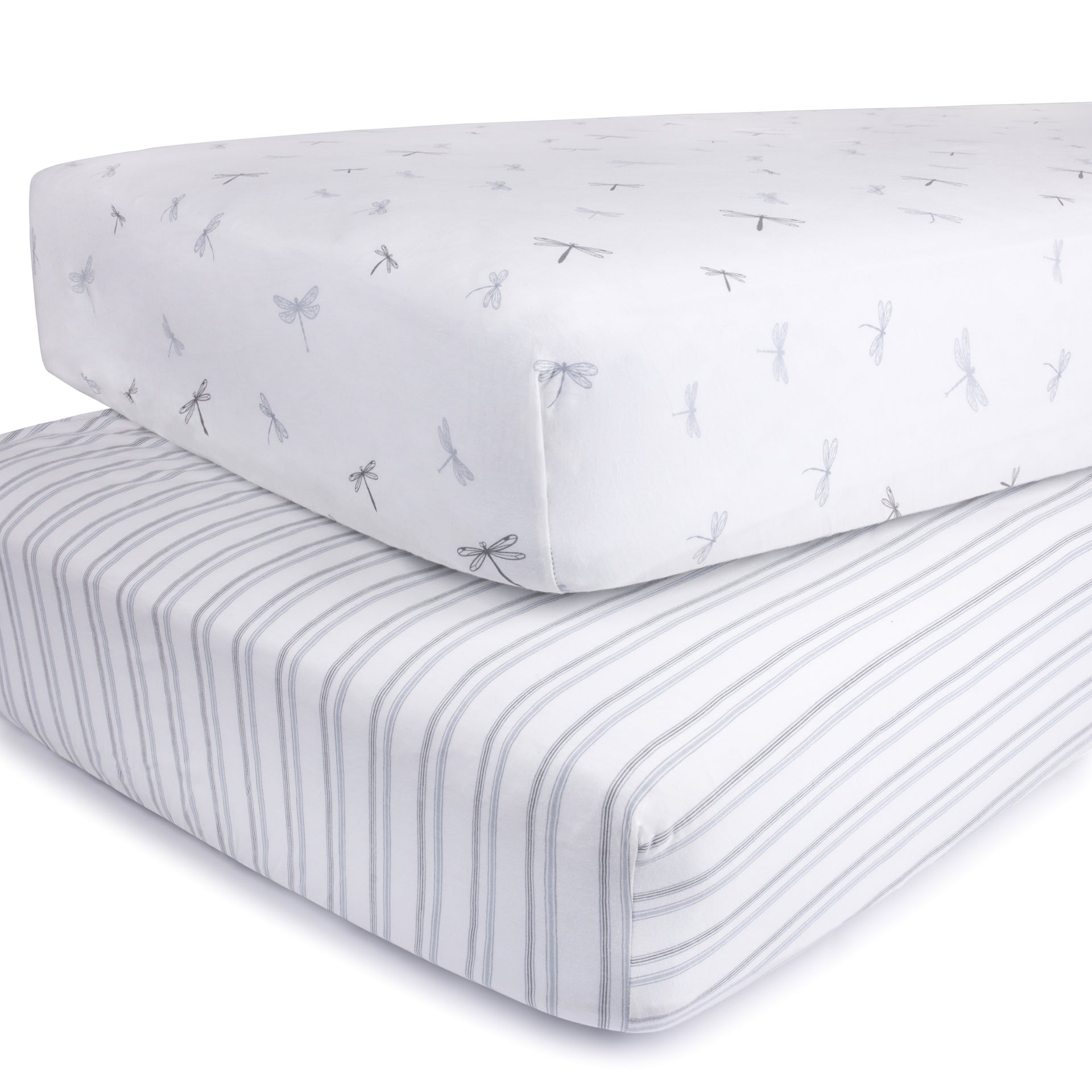 Ely's & Co. Cotton Crib Sheet - 2 Pack