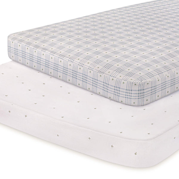 Ely's & Co. Waterproof Crib Sheet - 2 Pack