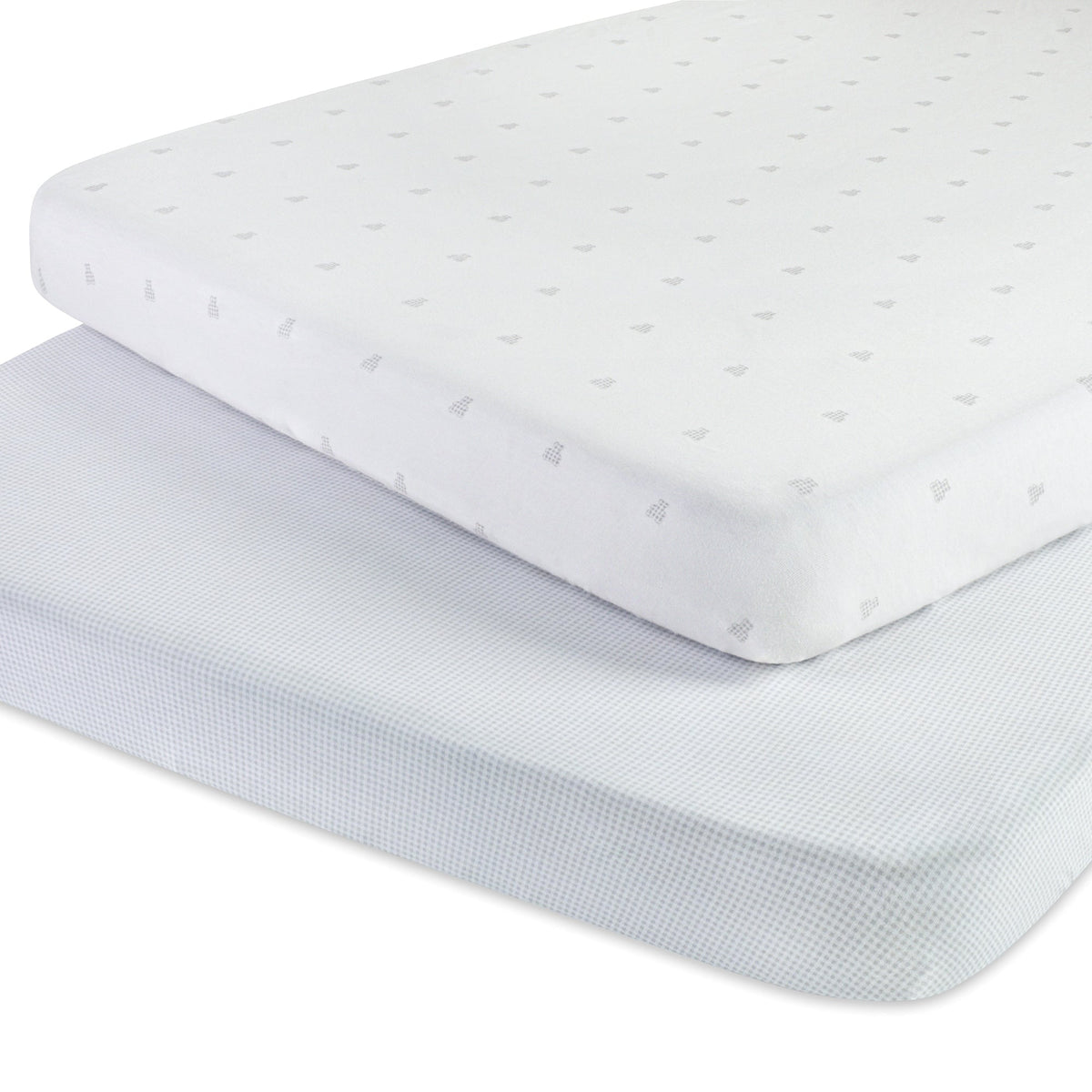 Ely's & Co. Cotton Pack N Play/ Porta Crib Sheet - 2 Pack