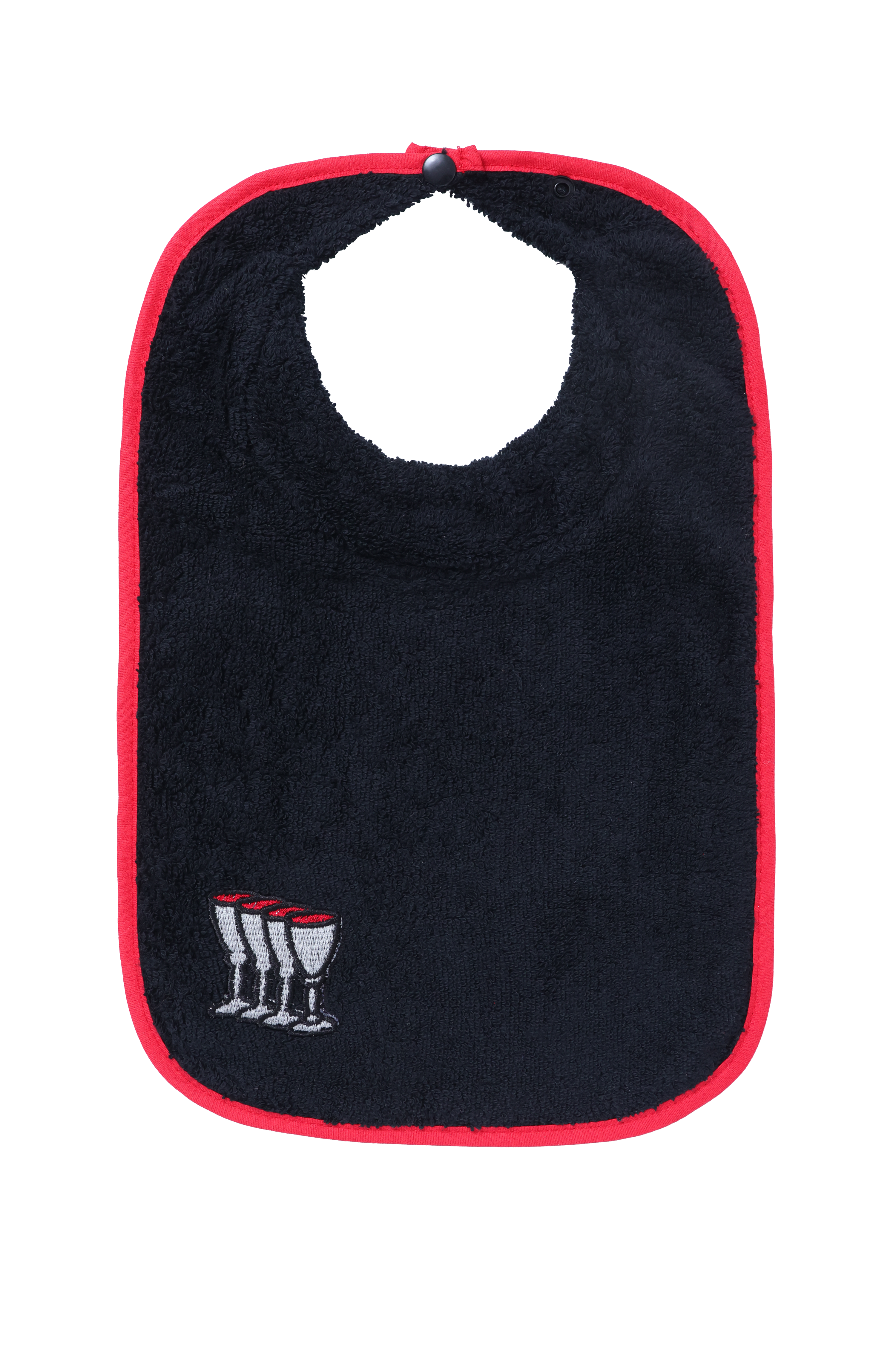 Abstract Waterproof Bib with Snaps