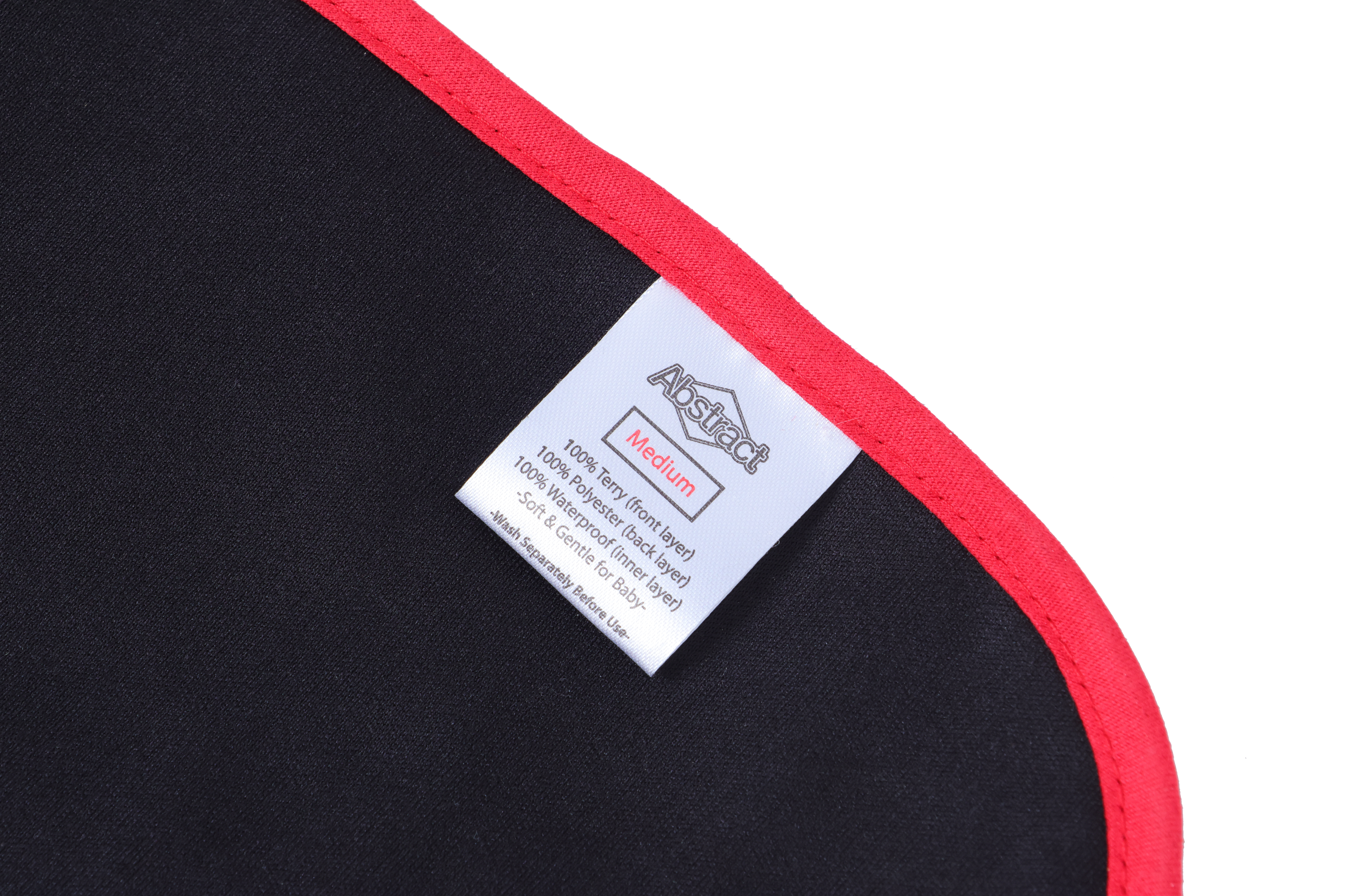Abstract Waterproof Bib with Snaps