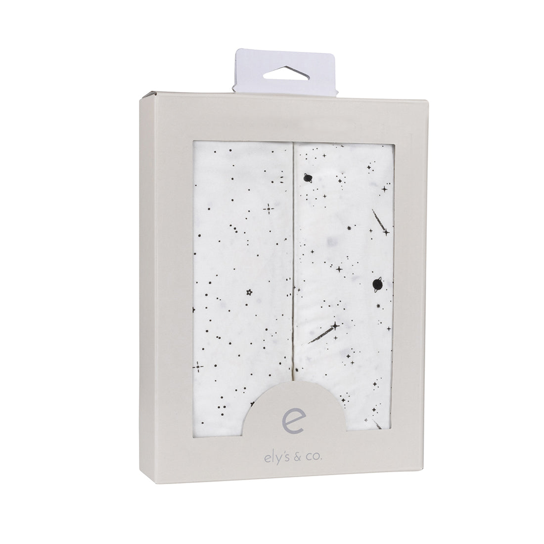 Ely's & Co. Cotton Crib Sheet - 2 Pack