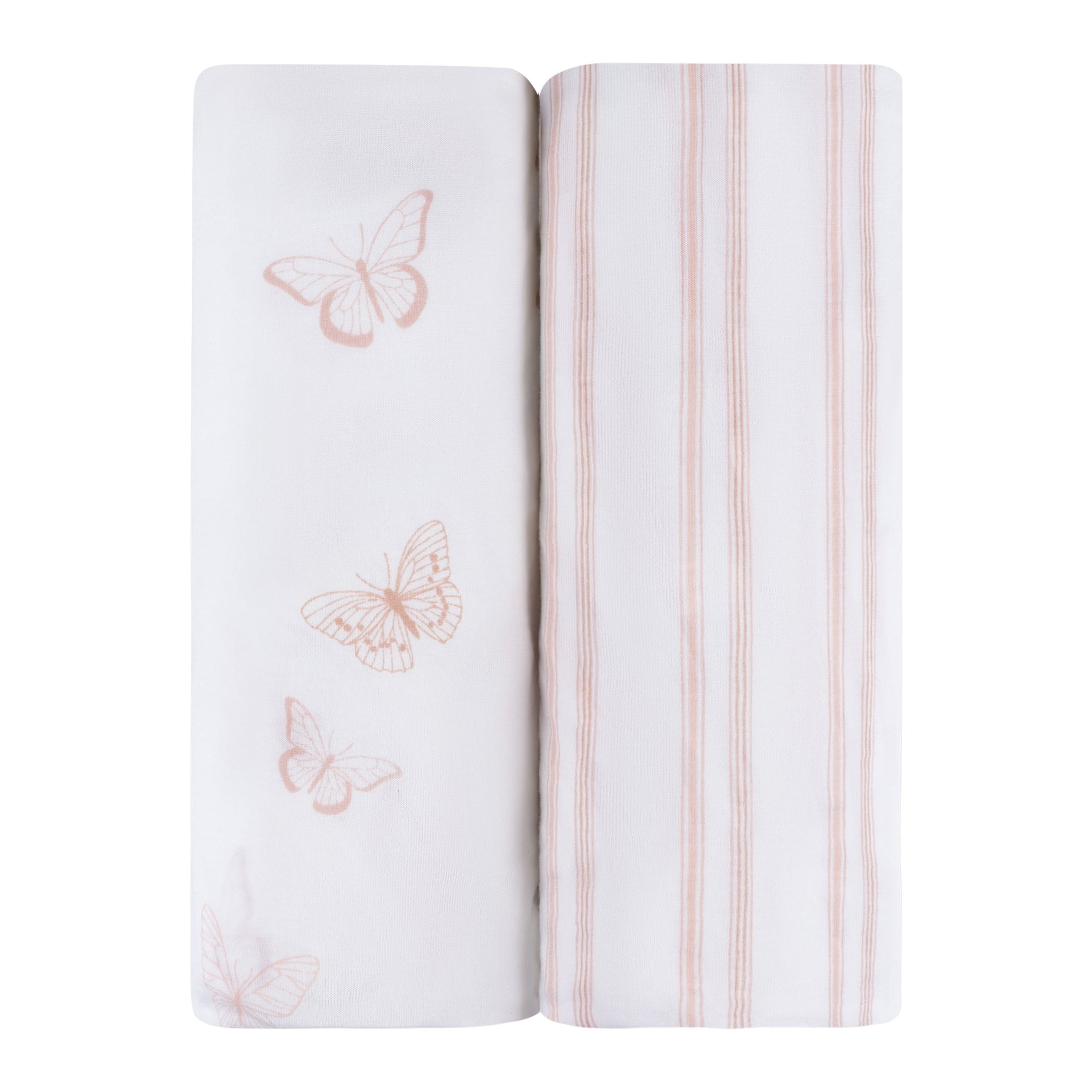 Ely's & Co. Cotton Cradle Sheet/ Changing Pad Cover - 2 Pack