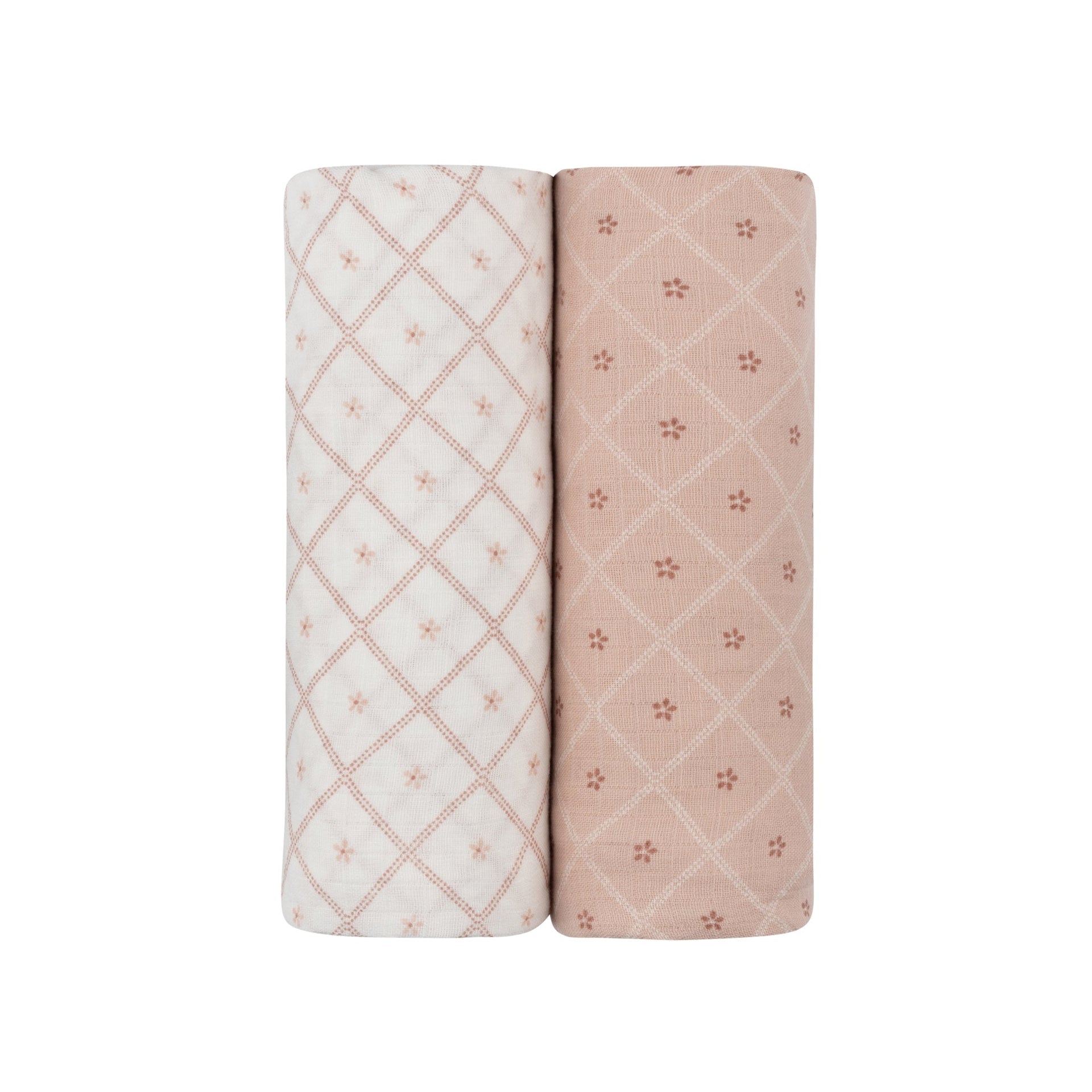 Aurora Classics Cotton Muslin Swaddle Blanket - 2 Pack