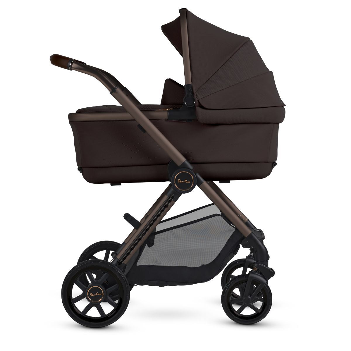 Silver Cross Reef 2 Multi-terrain Modular Stroller + Folding Bassinet Bundle