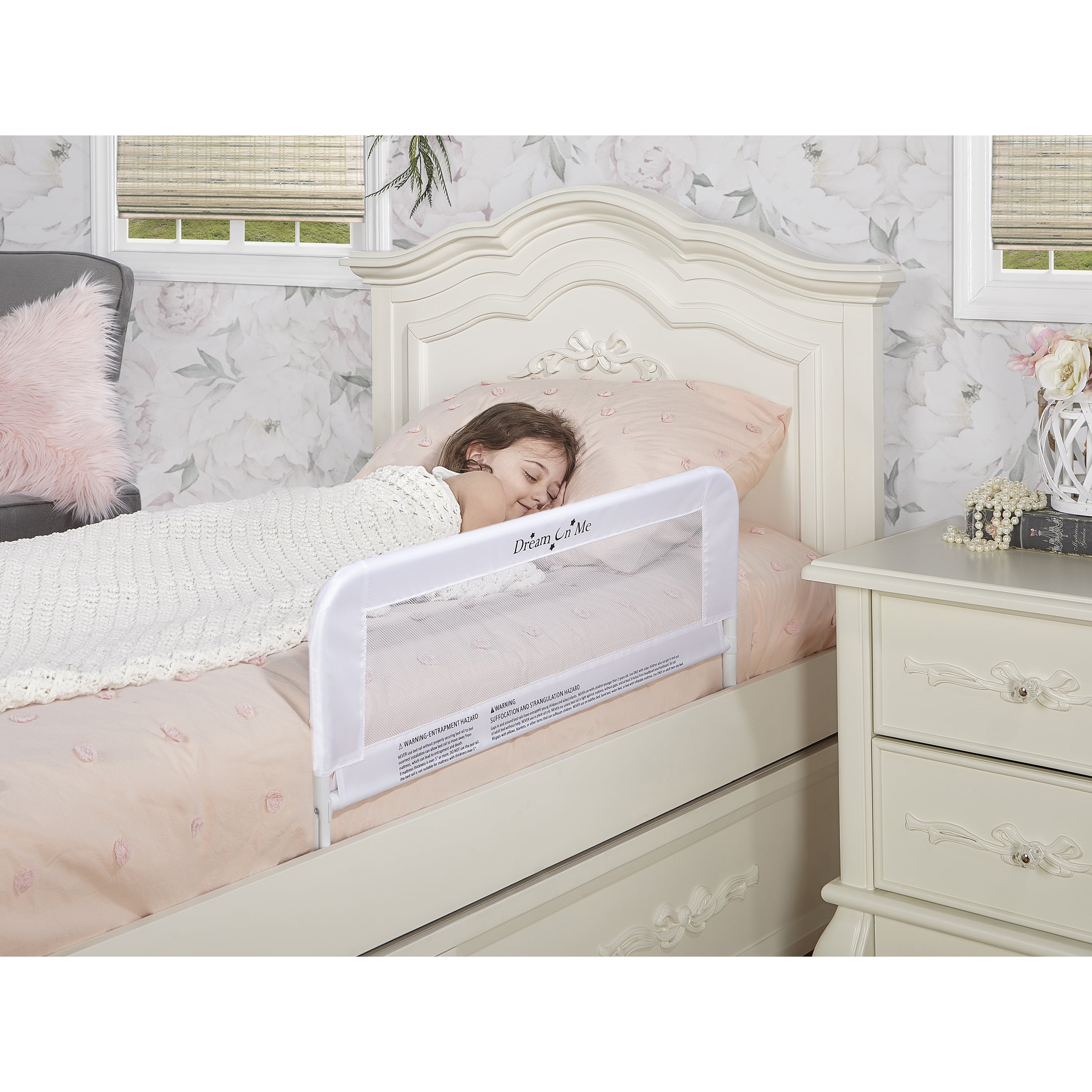 summer infant extra long bed rail Dream On Me Mesh Security Bed Rail