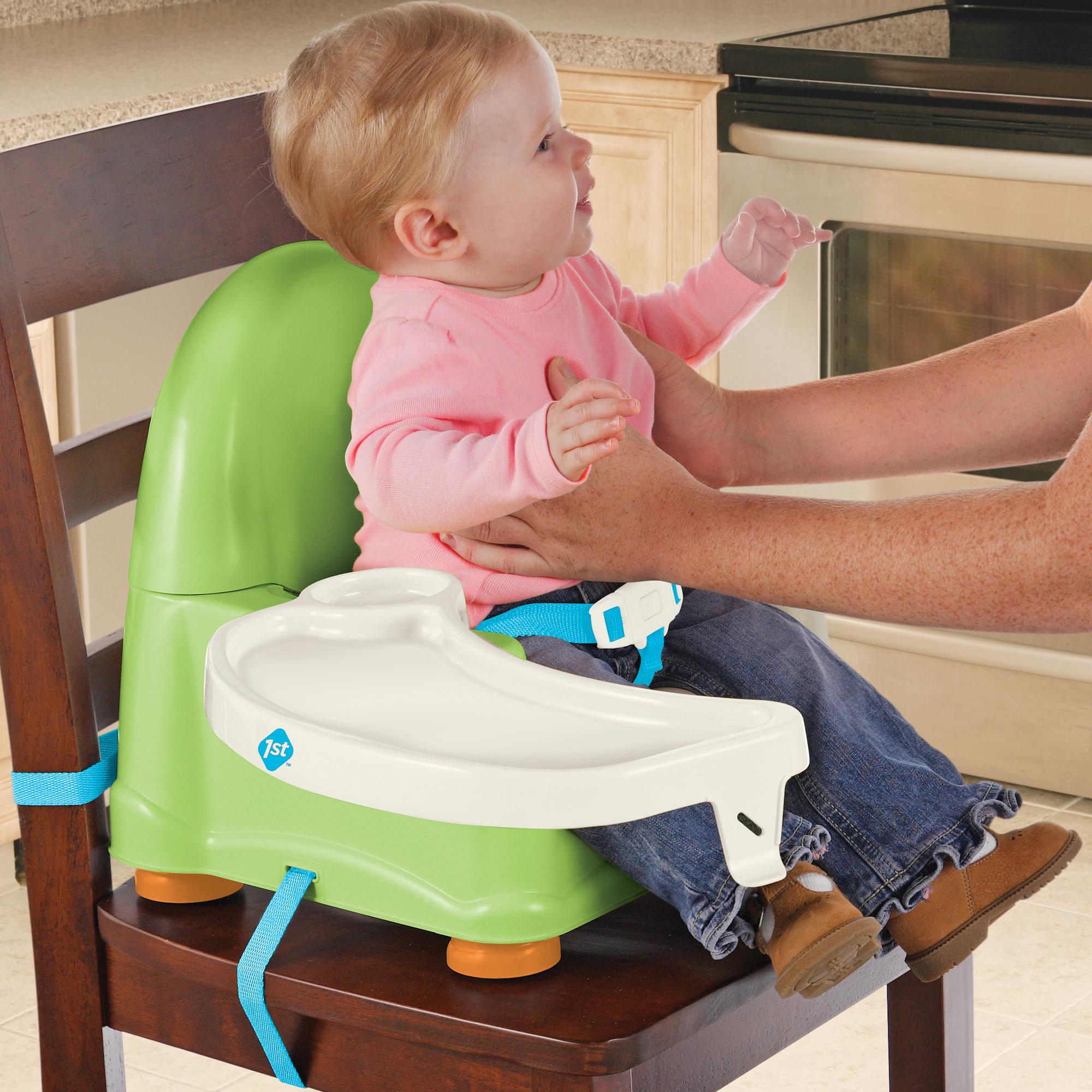 Safety 1ˢᵗ Easy Care Swing Tray Feeding Booster