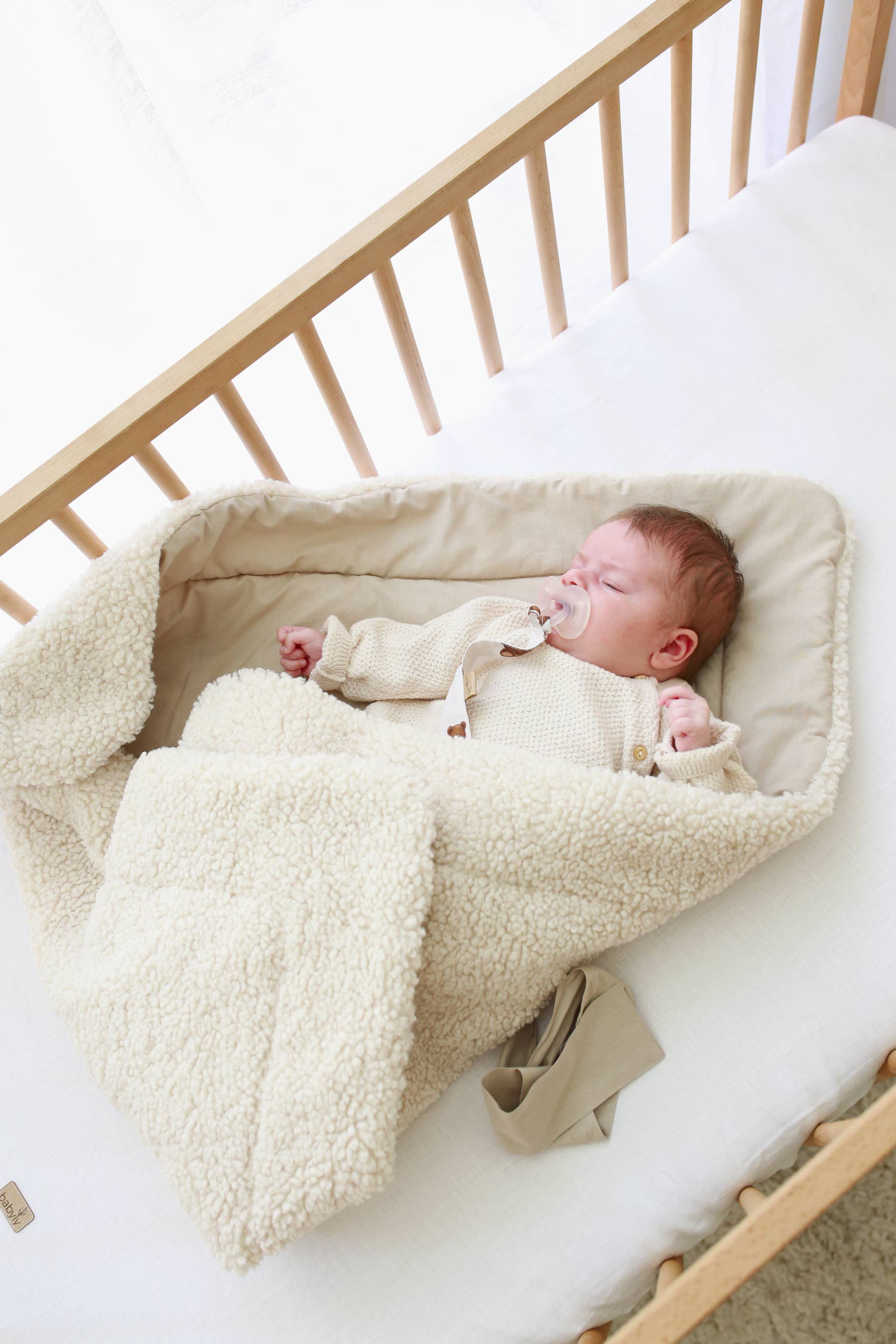 Babyly Teddy Boucle Baby Wrap