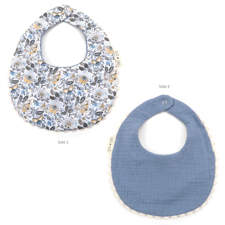Ali+Oli Muslin Cotton Double Sided Baby Bib