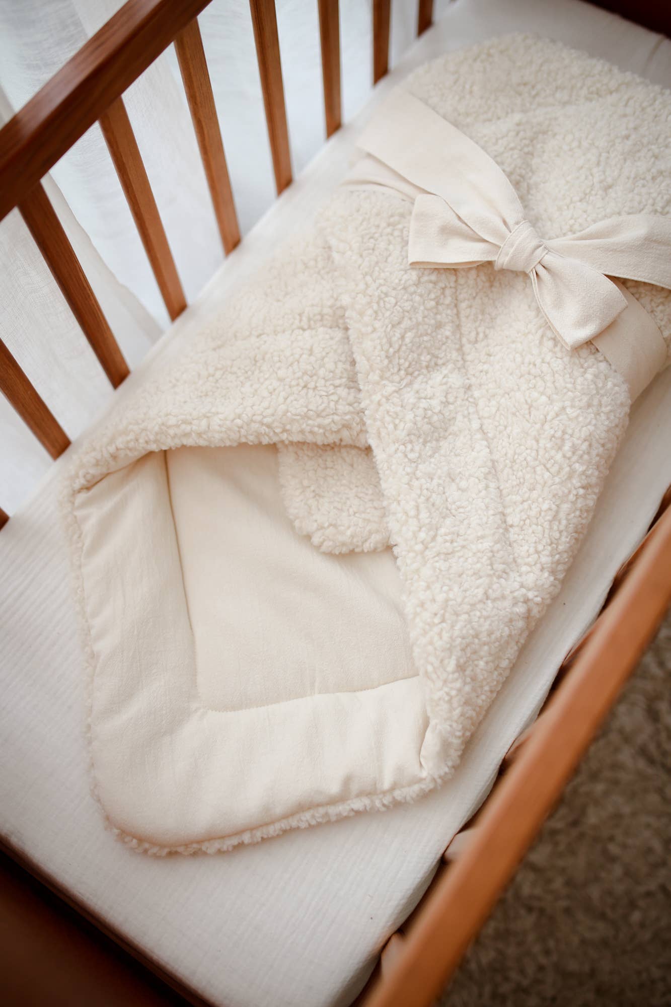 Babyly Teddy Boucle Baby Wrap