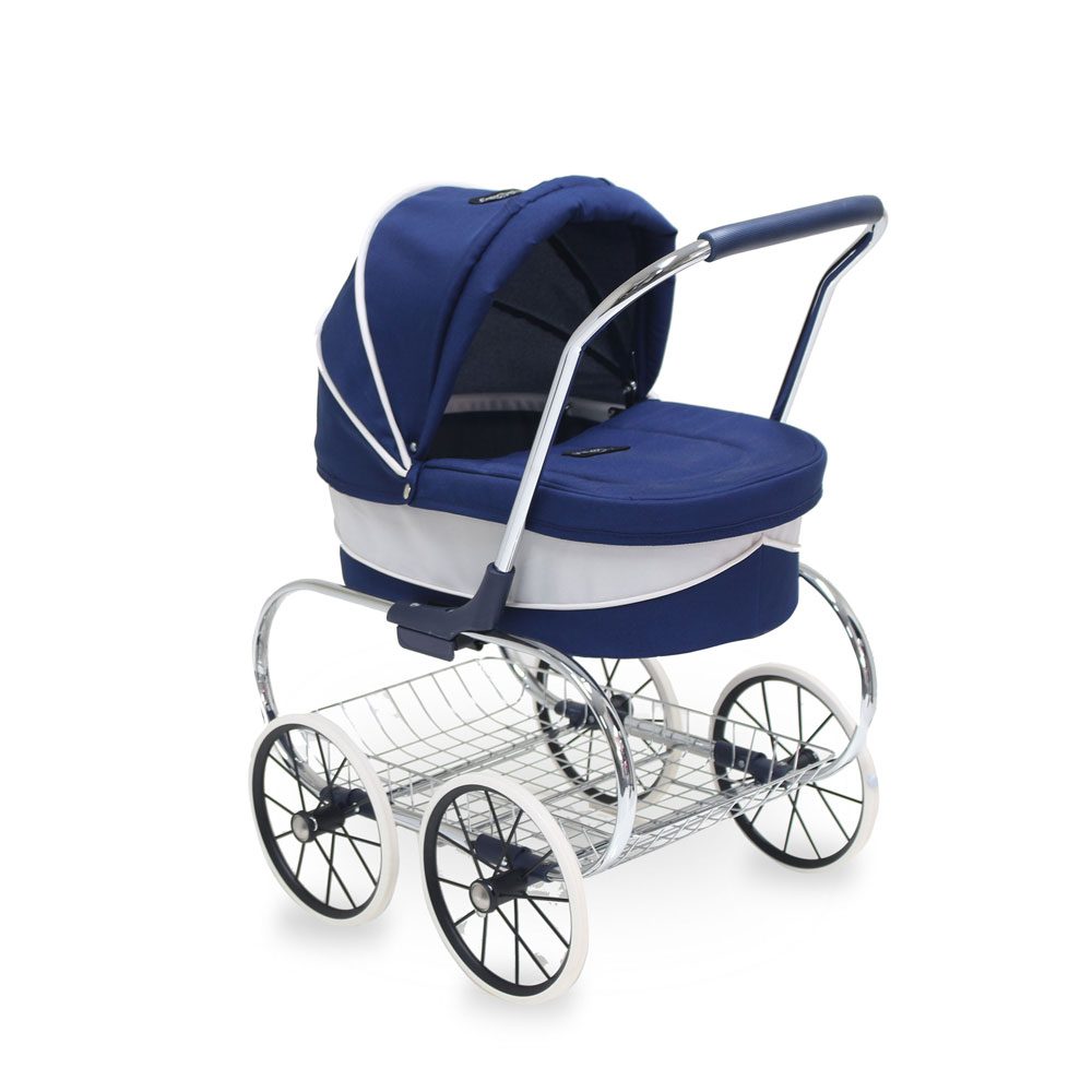 baby doll stroller for 8 year old Valco Baby Princess Doll Stroller Navy