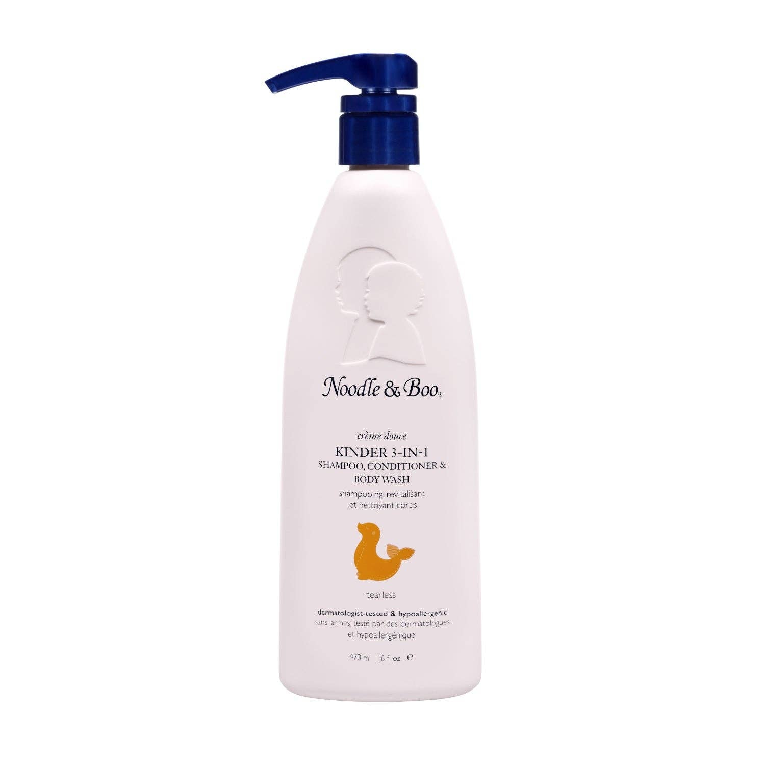 Noodle & Boo Kinder 3-in-1 Shampoo, Conditioner & Body Wash, 16 oz