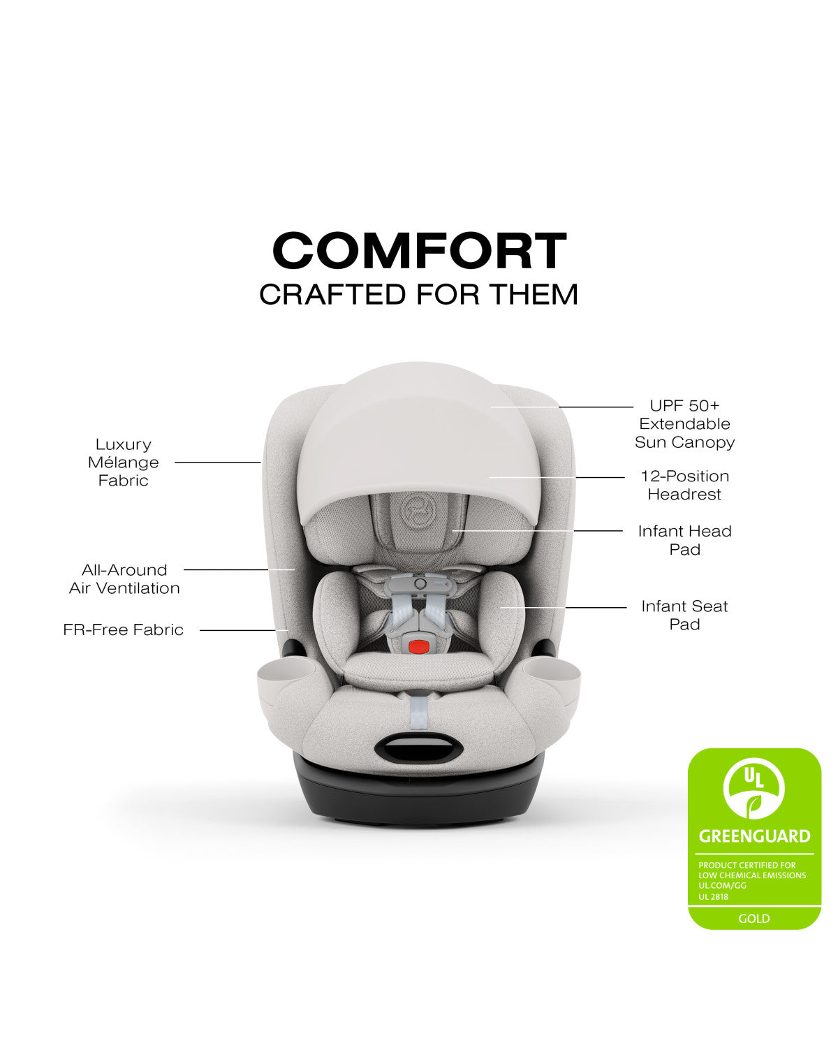 Cybex Callisto T 360° Rotating All-in-One Convertible Car Seat