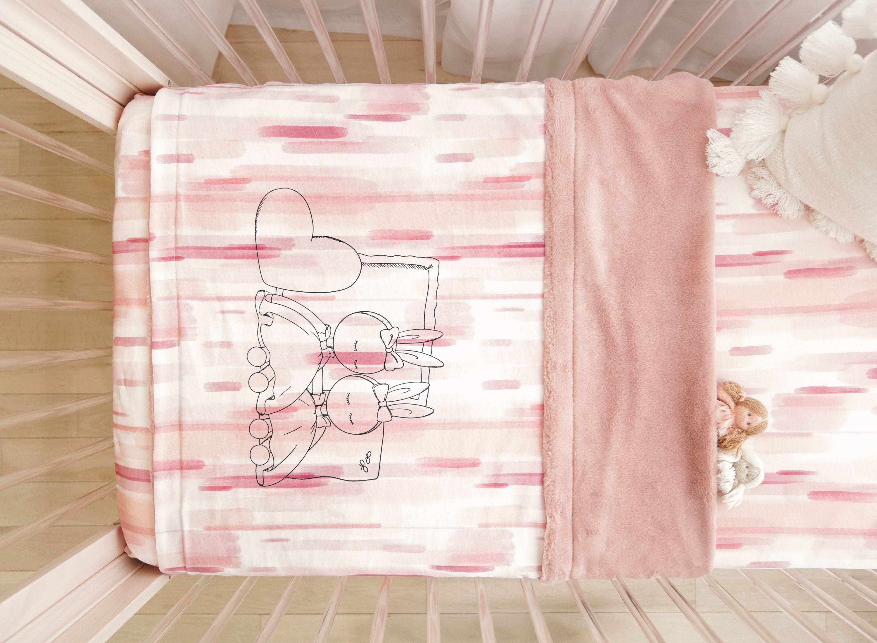 Hibernate 3 Piece Crib Linen Set (52"x 28")