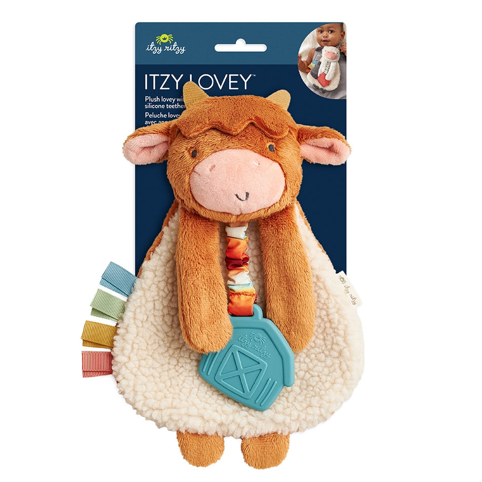 Itzy Ritzy Itzy Lovey Plush Toy And Teether