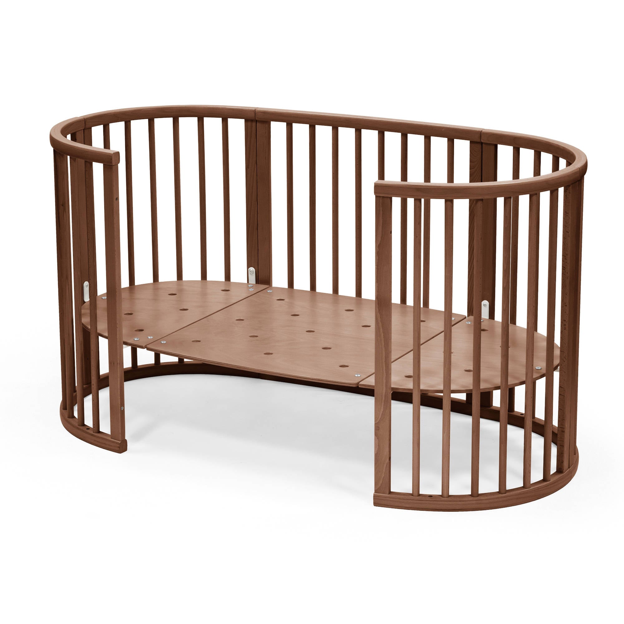 ビヨルン　ベッド Stokke Sleepi Mini Crib Bundle with Mattress V3 - Warm Brown