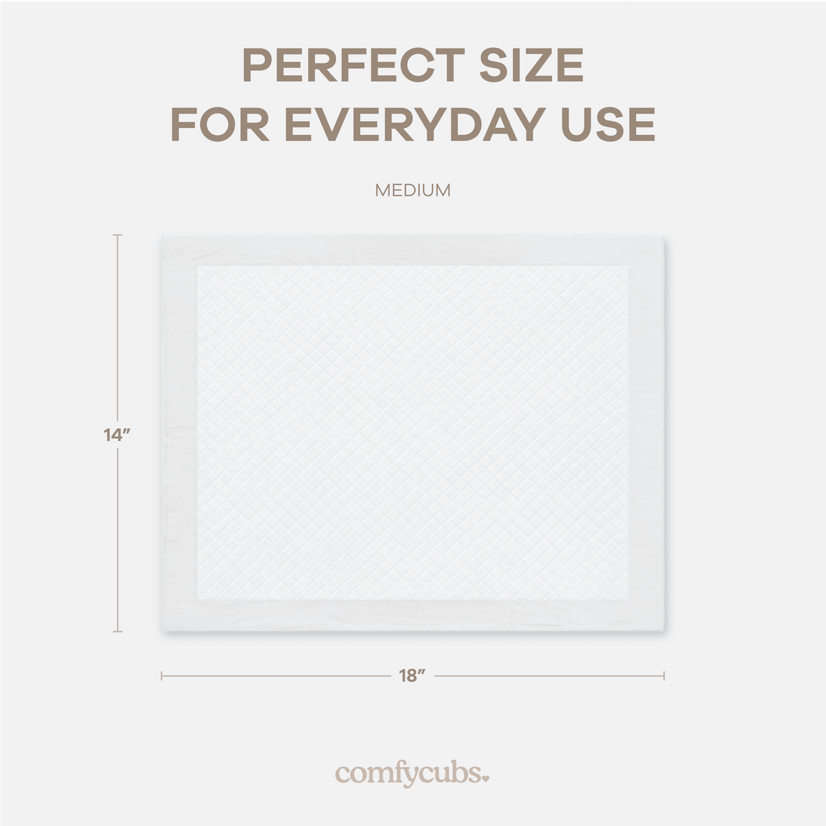 Comfy Cubs Disposable Baby Changing Pad Liners