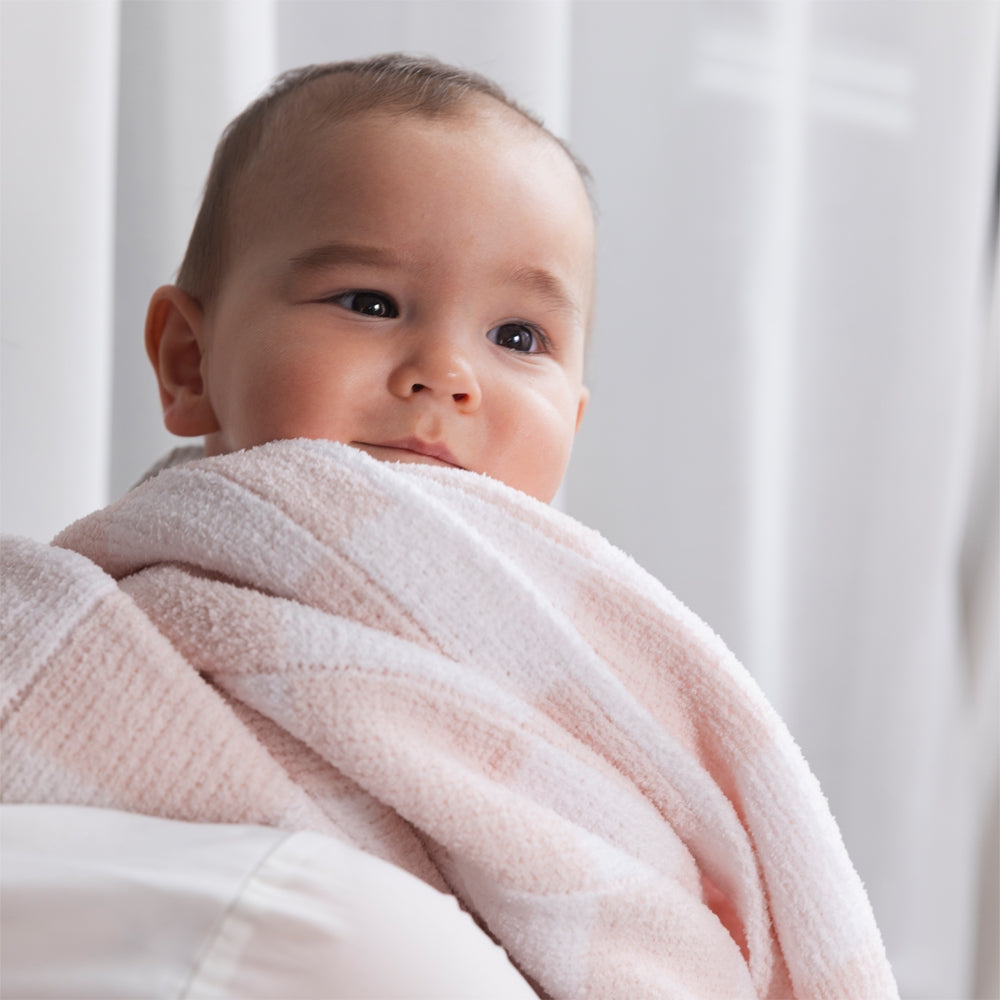 Living Textiles Knitted Chenille Baby Blanket