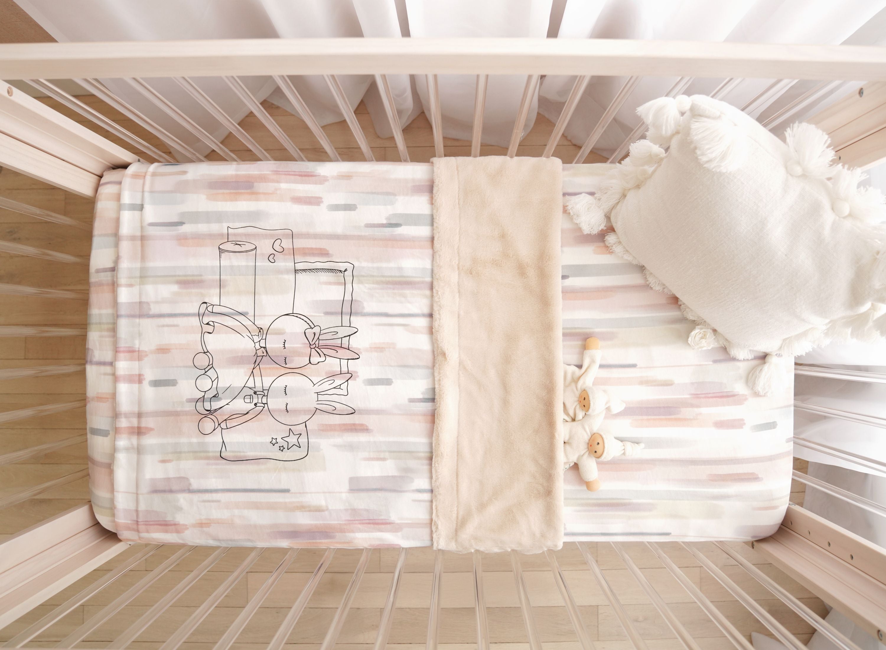 Hibernate 3 Piece Crib Linen Set (52"x 28")