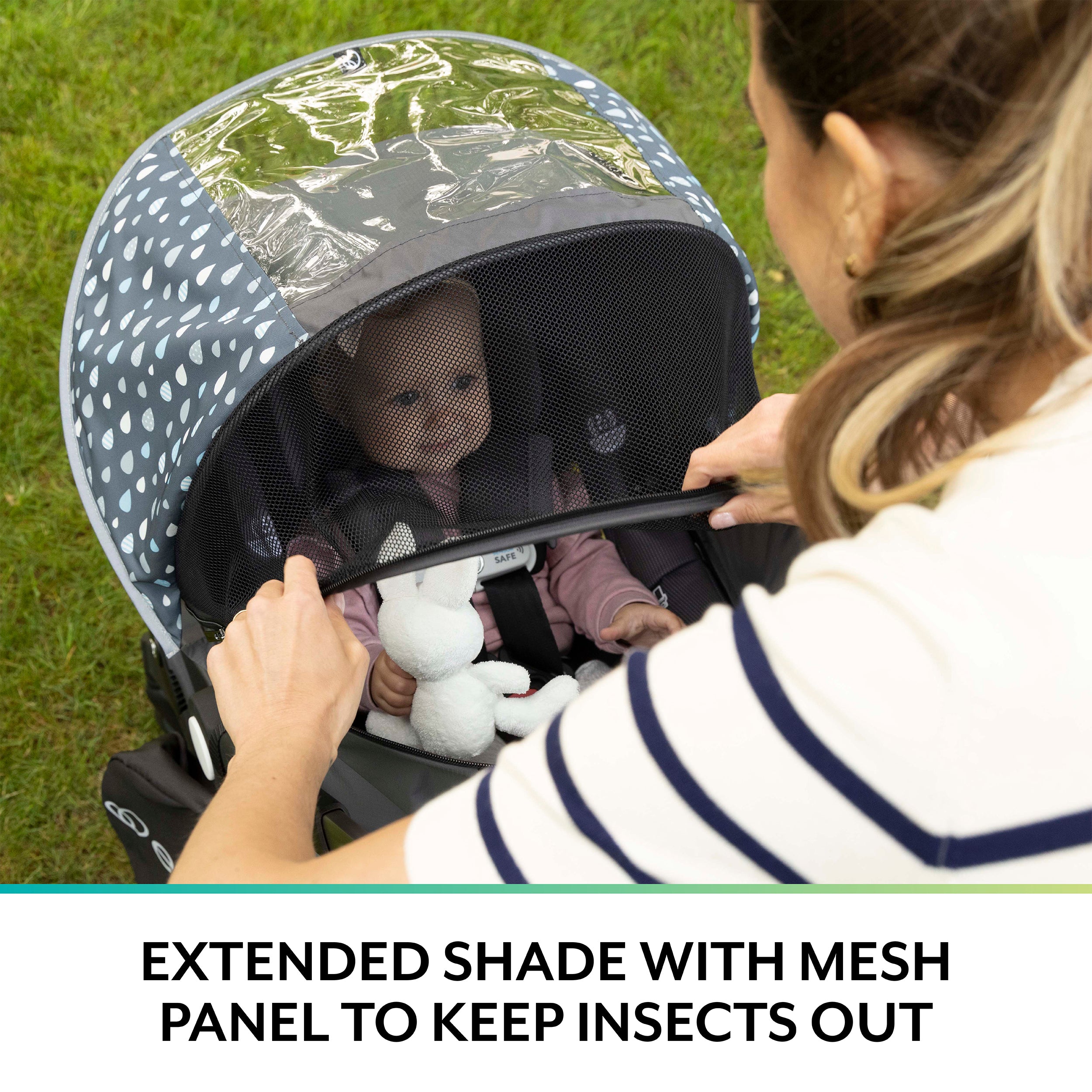 evenflo car seat weather shield Evenflo Shyft DualRide All-Weather Cover