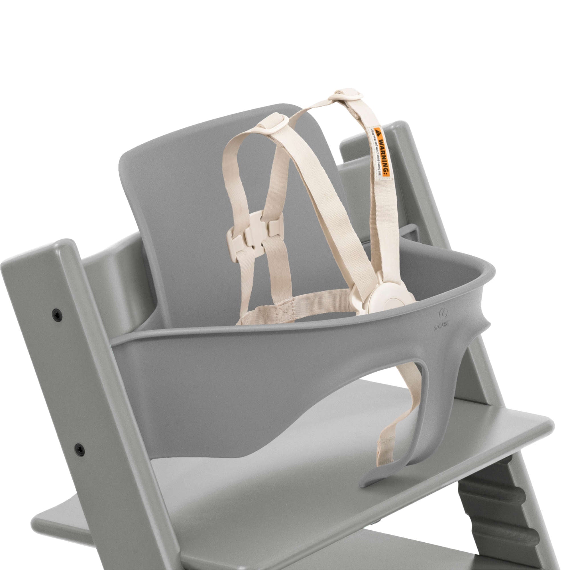stokke steps aqua blue Tripp Trapp Baby Set Storm Grey