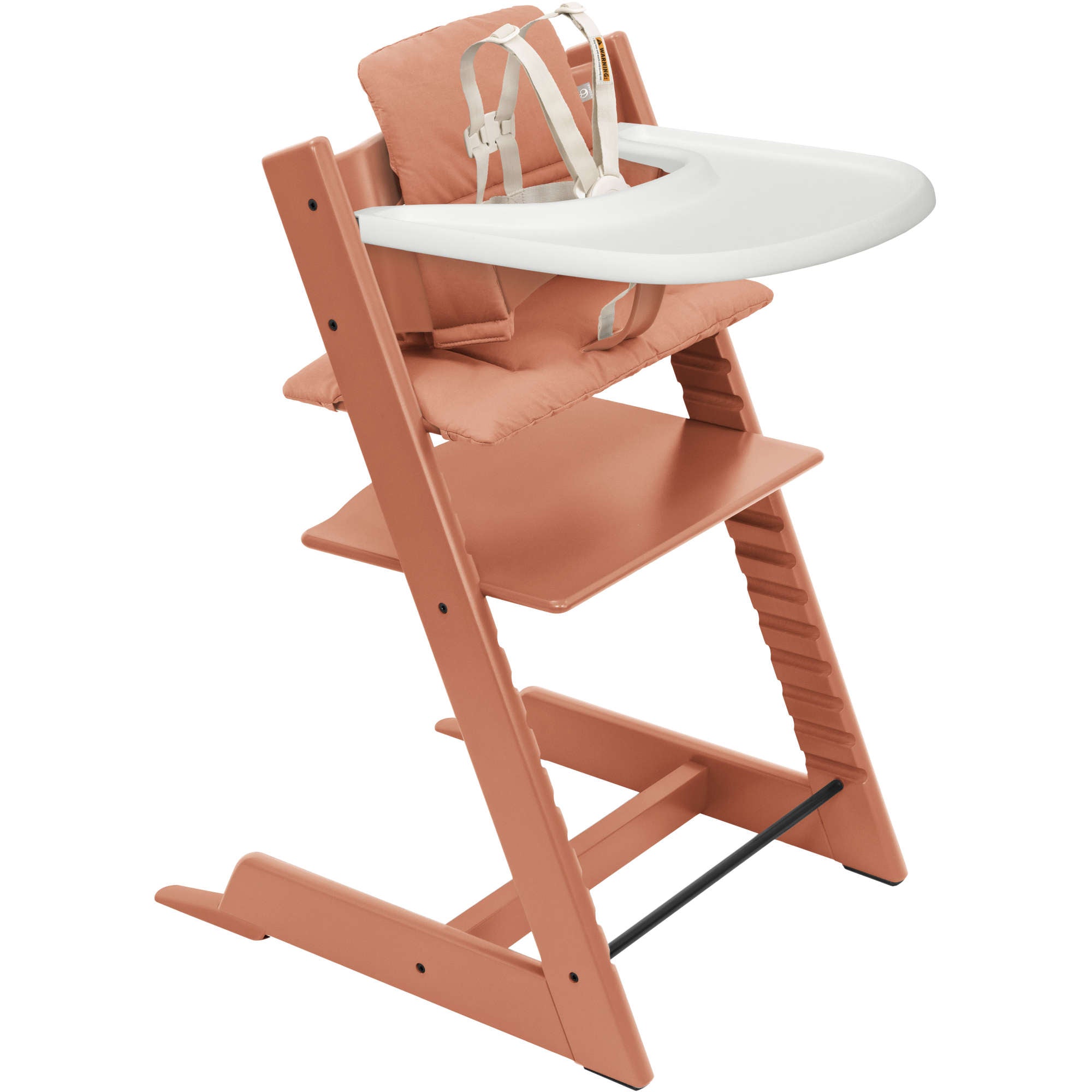 how to install stokke tray Stokke Tripp Trapp High Chair² with Cushion + Stokke Tray