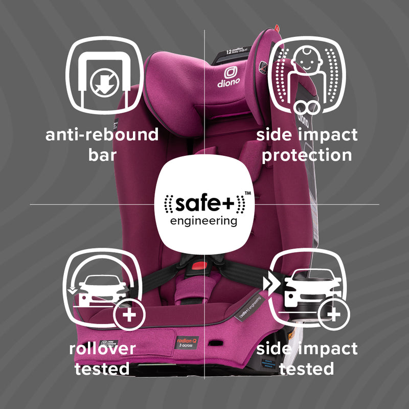 Diono Radian 3R SafePlus™ All-in-One Convertible Car Seat