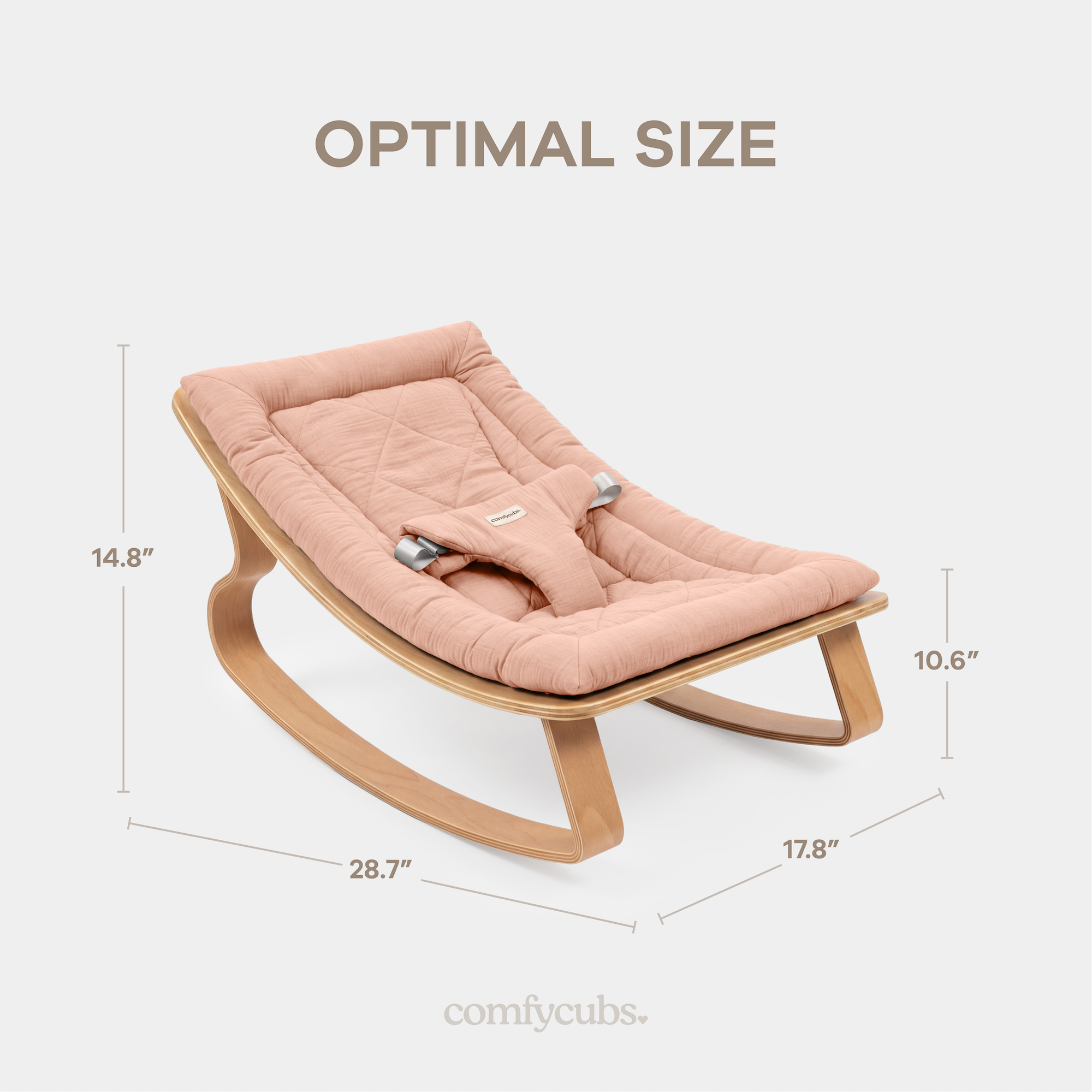 Comfy Cubs Baby Rocker