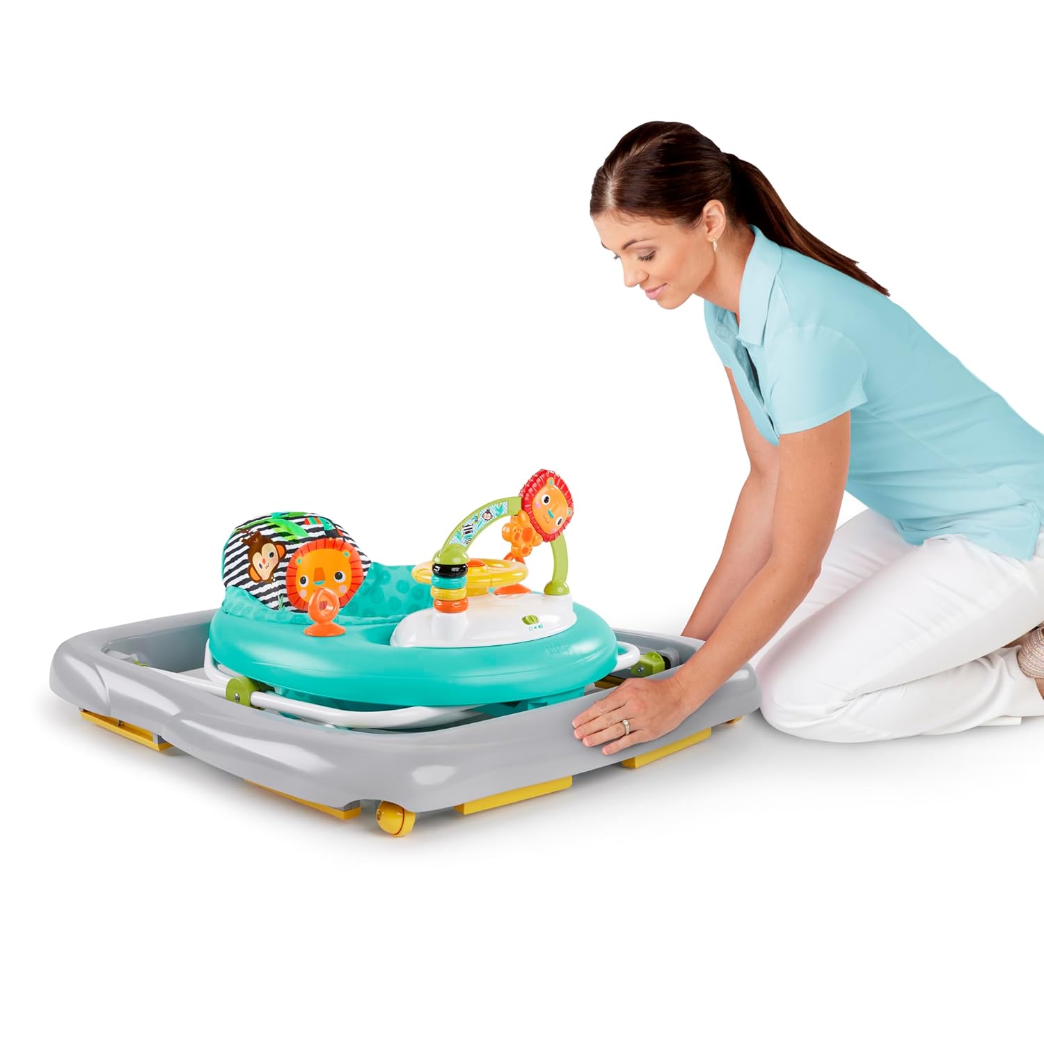 Bright Starts Zig Zag Zebra Baby Walker Activity Center