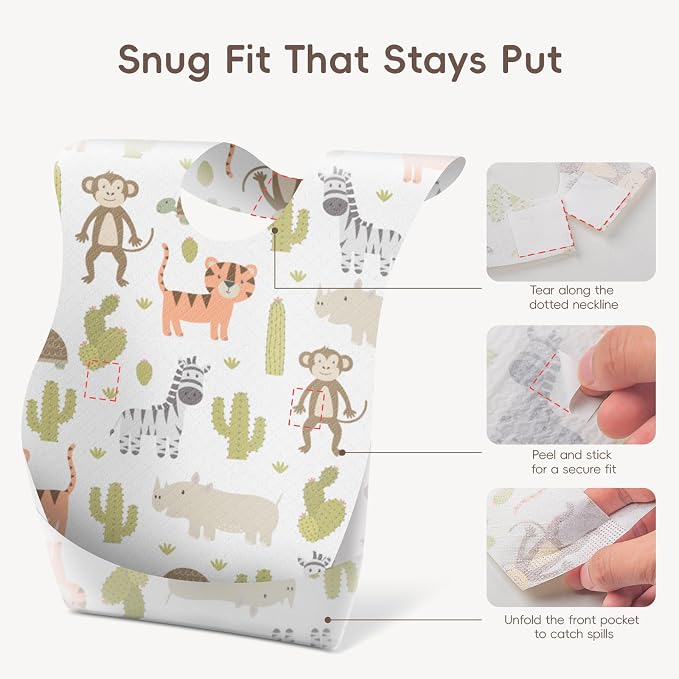 Disposable Baby Bibs