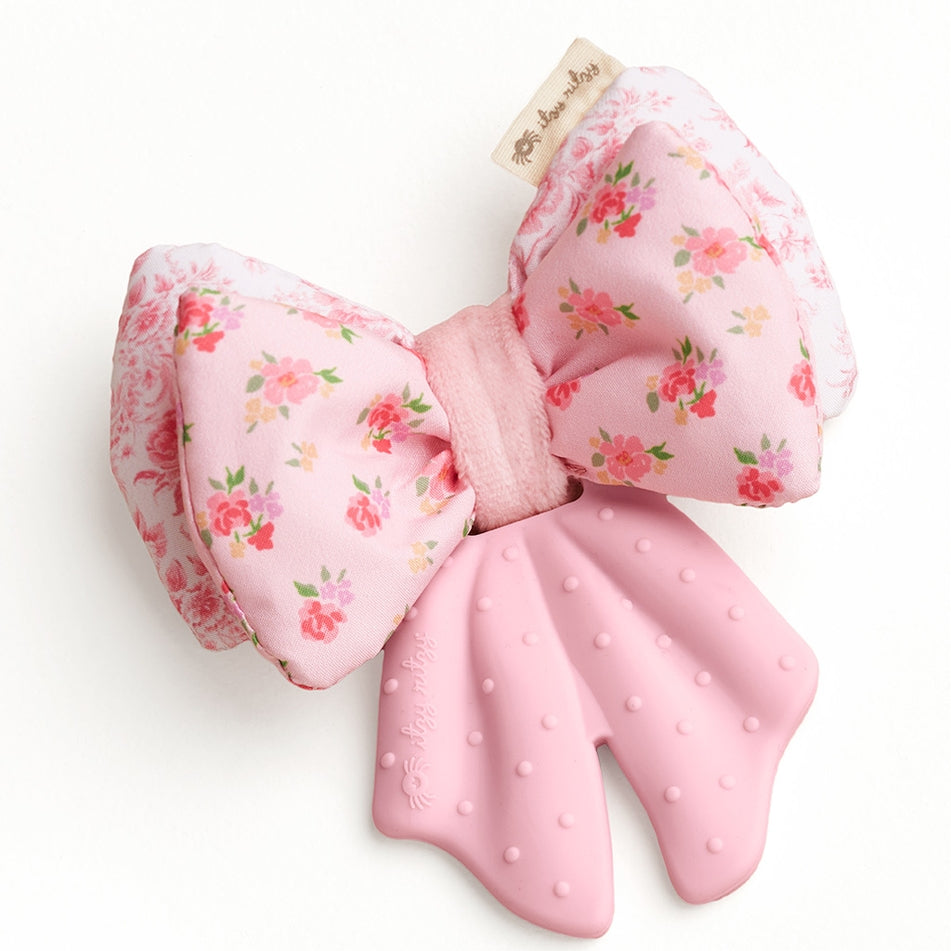 Itzy Ritzy Bow Sweetie Crinkle Sensory Teether