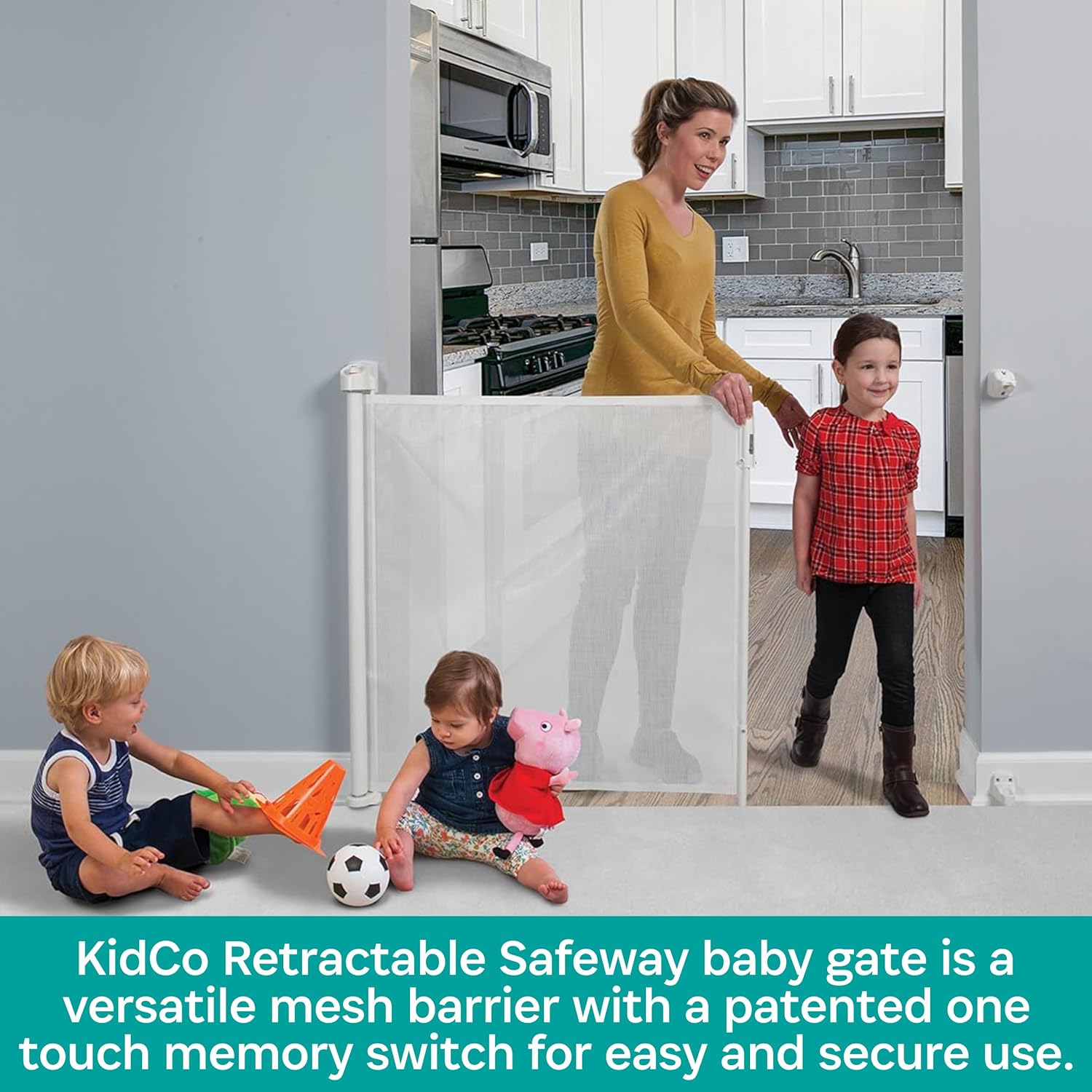 KidCo Retractable Safeway Baby Safety Gate