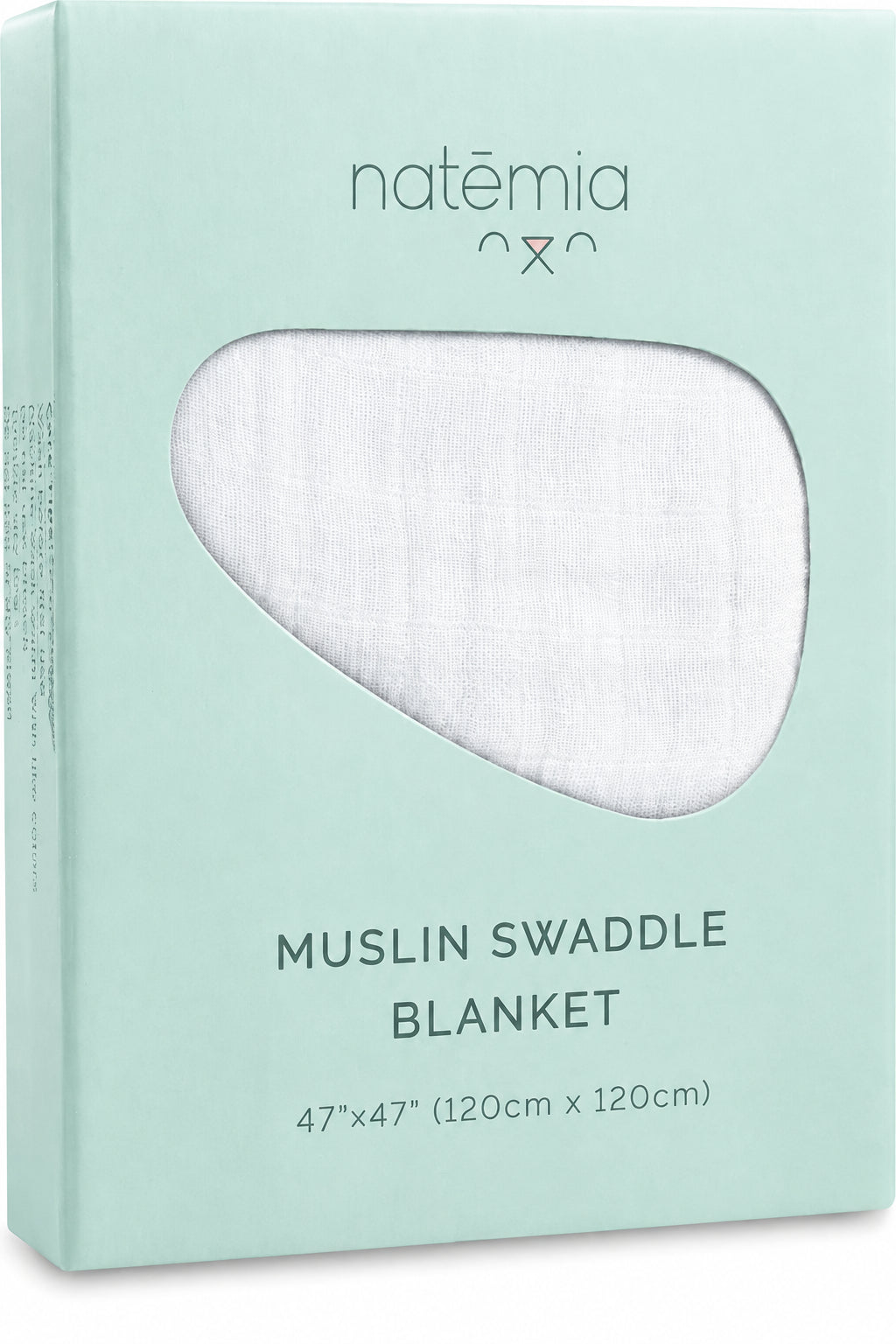 Natemia Lightweight Muslin Swaddle Blanket | 2-Pack