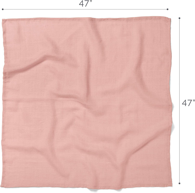 Natemia Lightweight Muslin Swaddle Blanket | 2-Pack