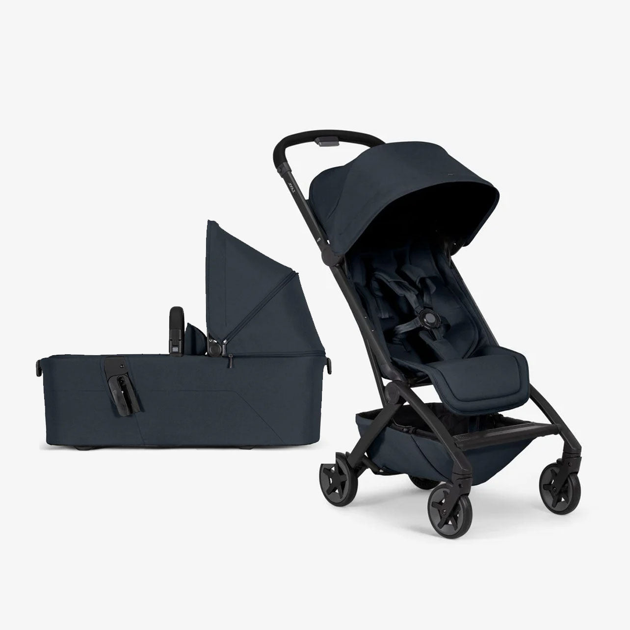 Joolz Aer2 Lightweight Compact Travel Stroller + Foldable Carrycot