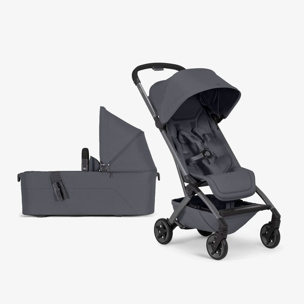 Joolz Aer2 Lightweight Compact Travel Stroller + Foldable Carrycot