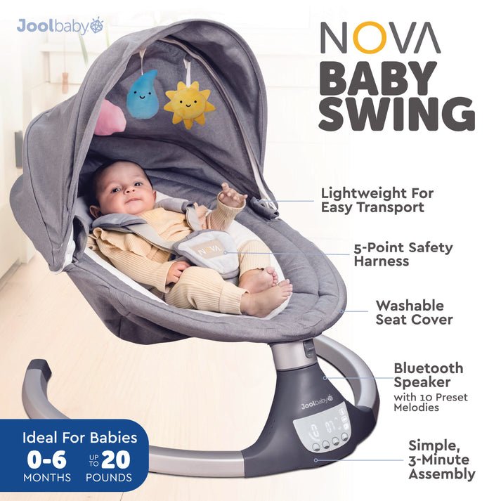 maxi cosi jool Jool Baby Nova Motorized Infant Baby Swing