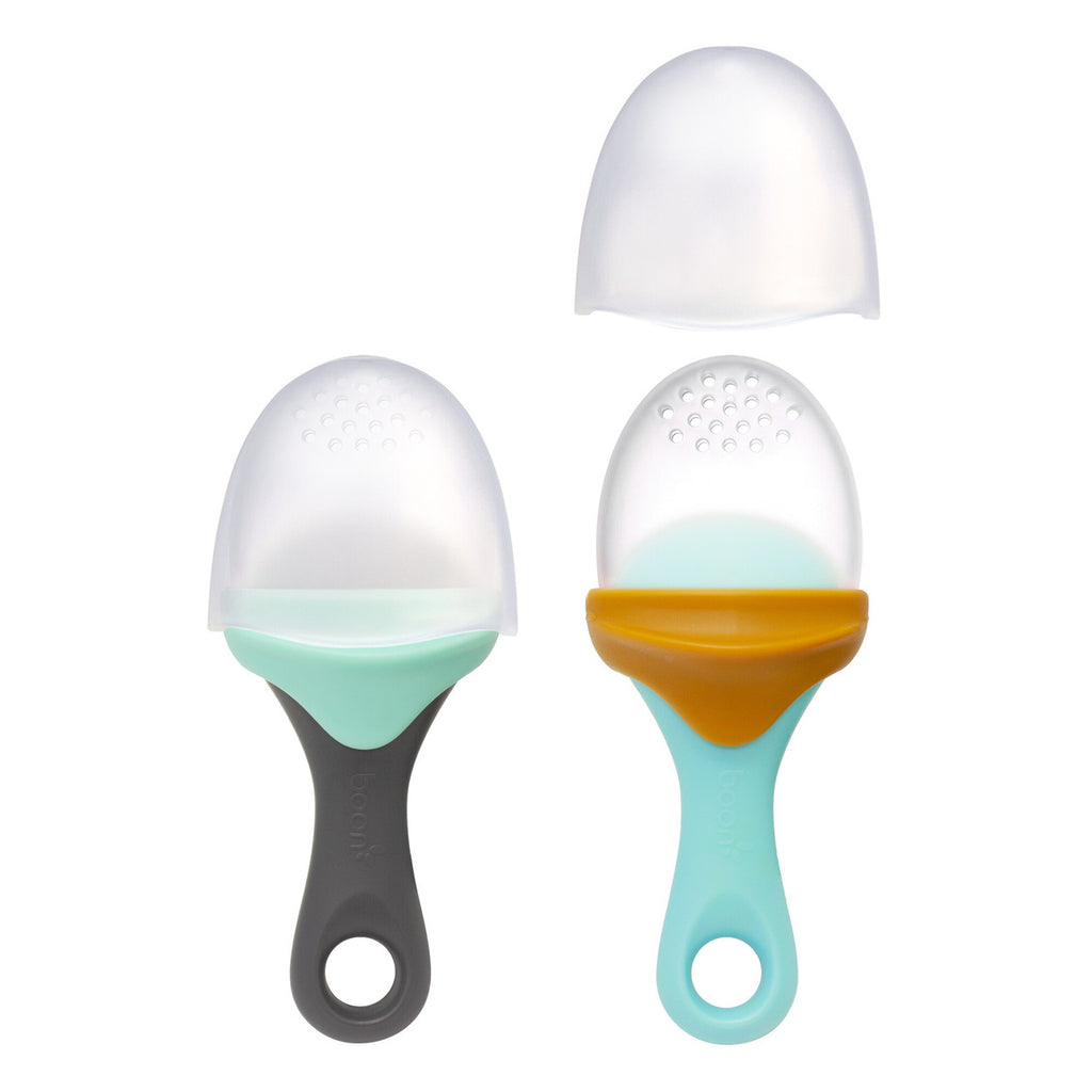 Innobaby Silicone Baby Spoon with Carrying Case Gum Friendly BPA