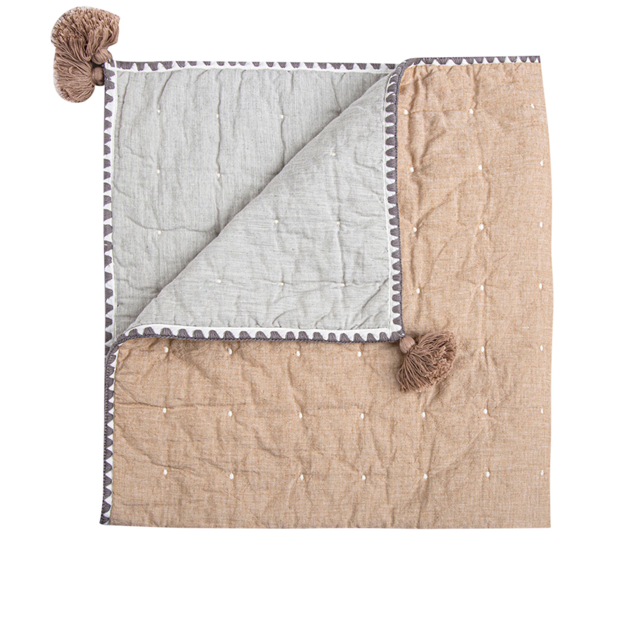 Crane Baby Ezra Copper Baby  Blanket