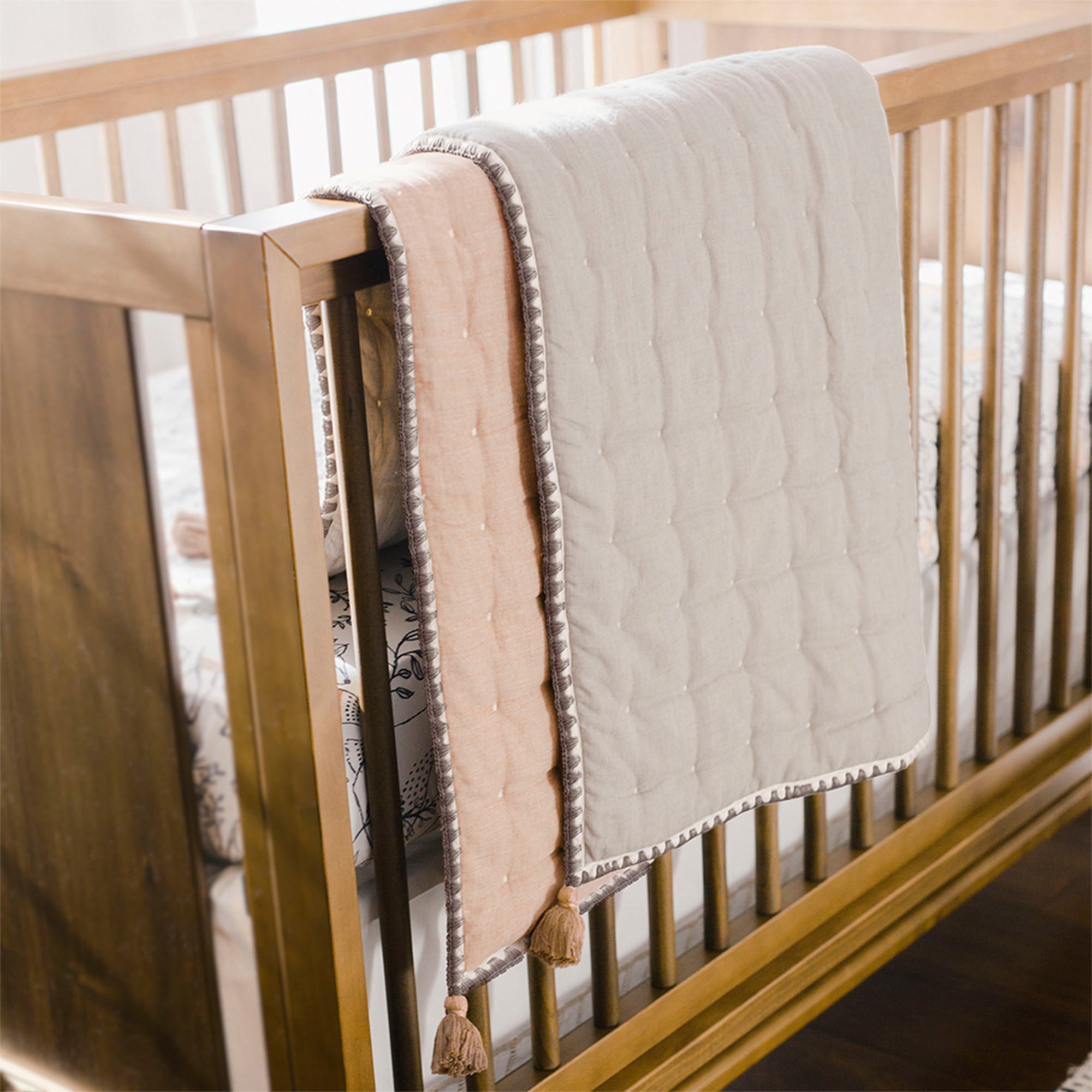 Crane Baby Ezra Copper Baby  Blanket