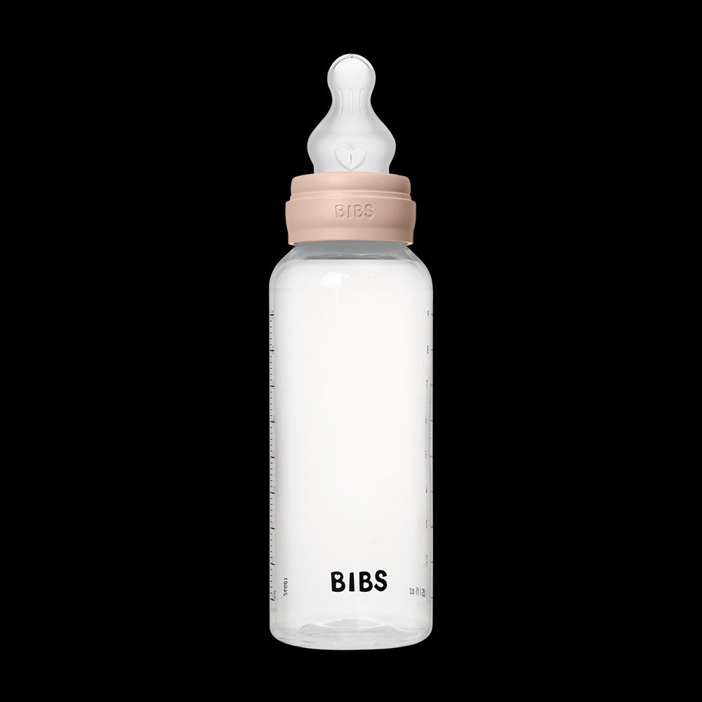 BIBS Baby BPA-Free Polypropylene Bottle Set 9oz Silicone | Medium Flow