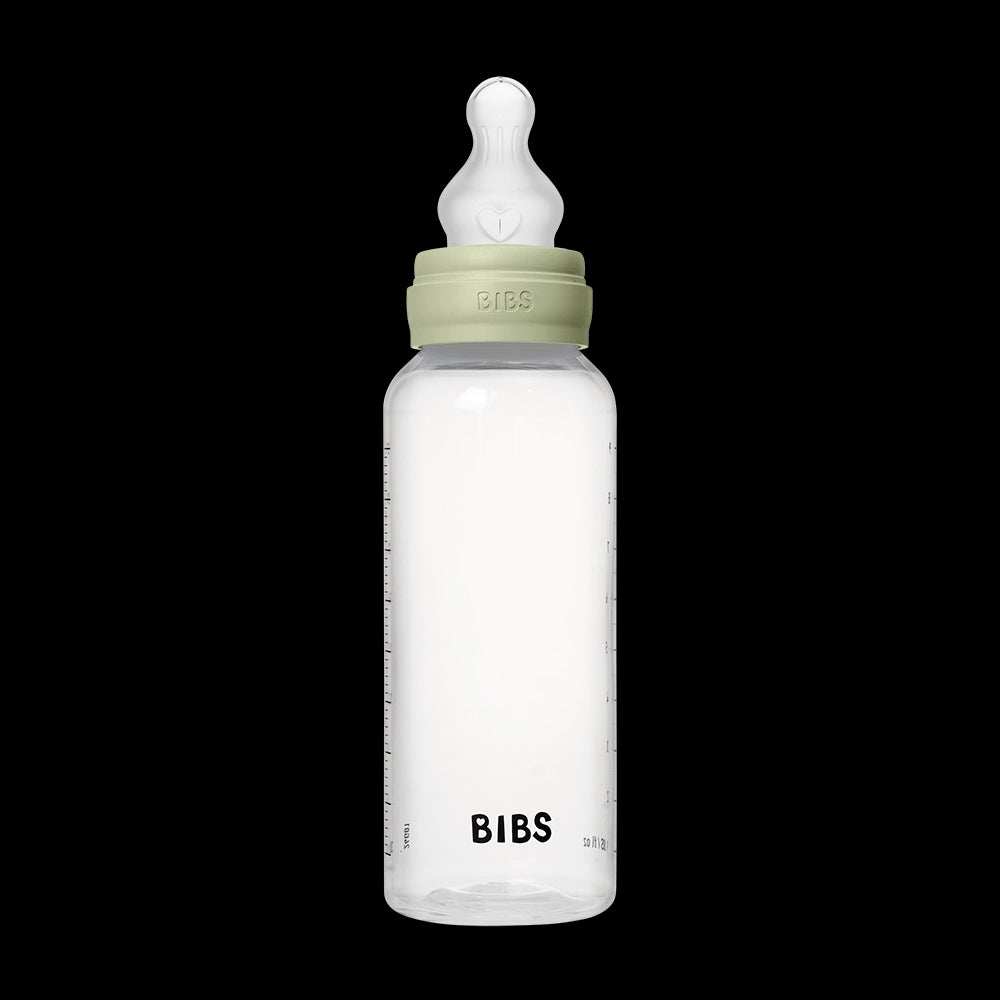 BIBS Baby BPA-Free Polypropylene Bottle Set 9oz Silicone | Medium Flow